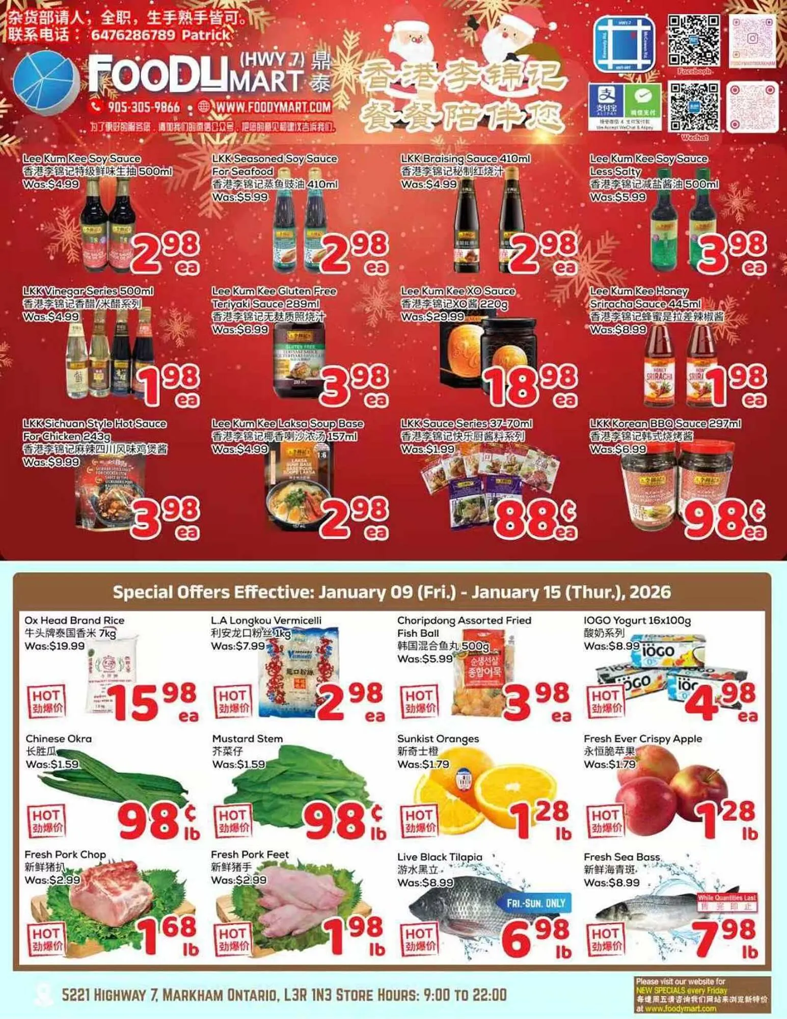 Foody Mart flyer from January 9 to January 15 2026 - flyer page 1