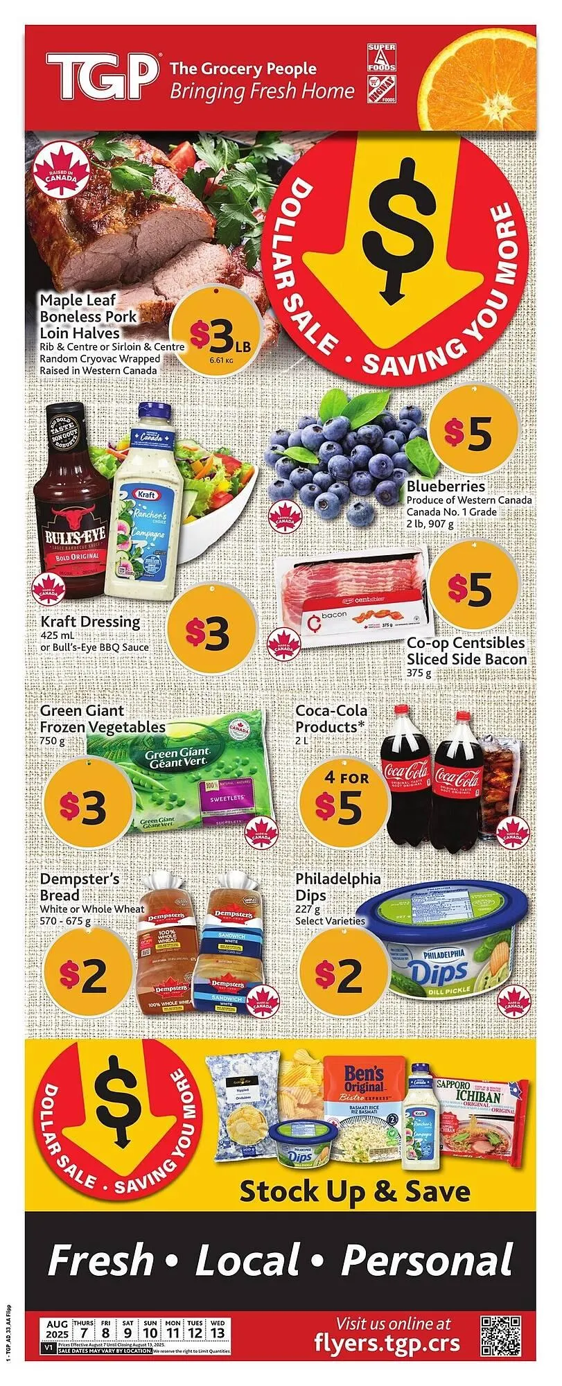 TGP The Grocery People flyer - 1