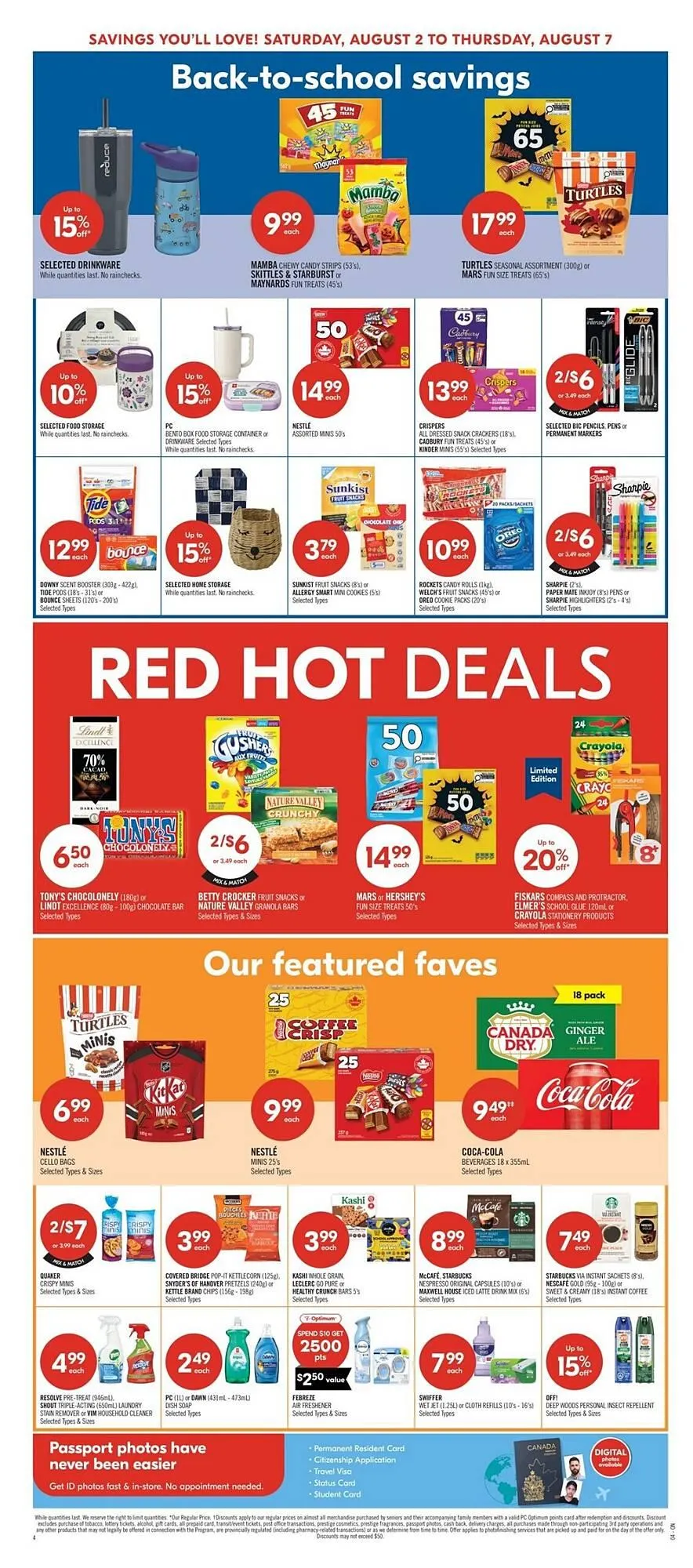 Shoppers Drug Mart flyer from August 1 to August 7 2025 - flyer page 7