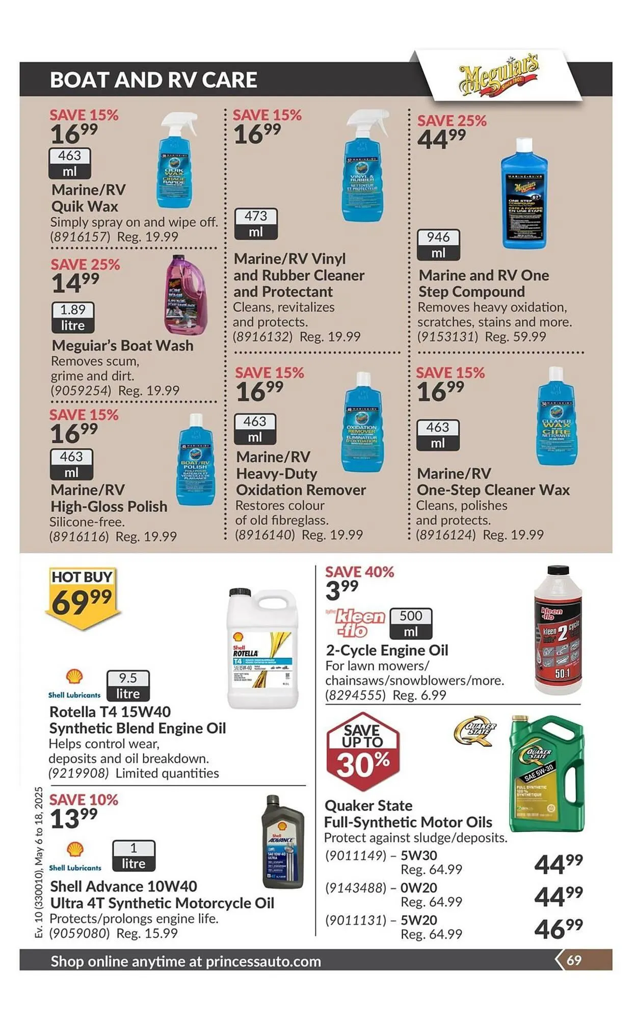 Princess Auto flyer from May 6 to May 18 2025 - flyer page 74