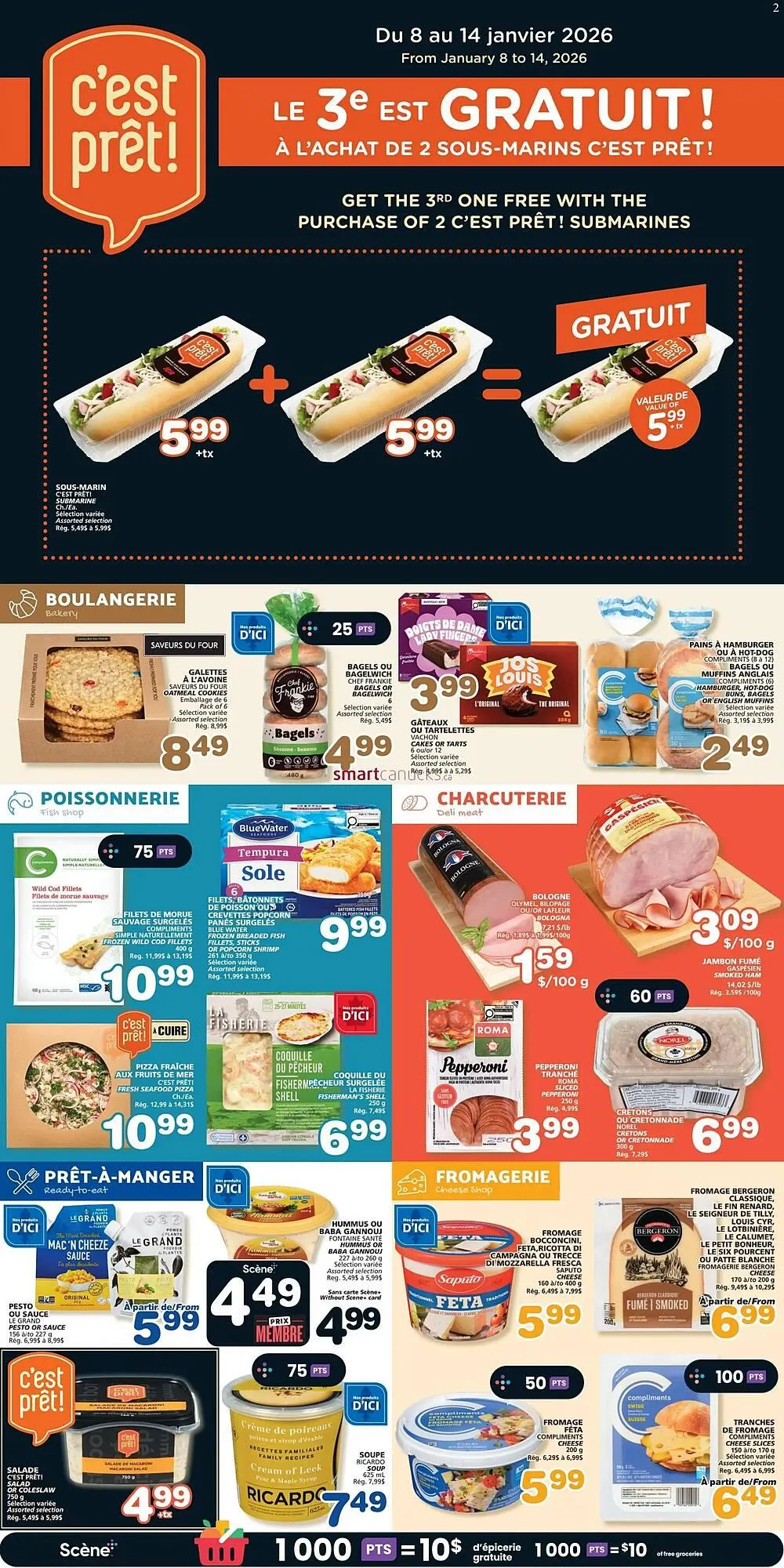 Marches Tradition flyer from January 8 to January 14 2026 - flyer page 3