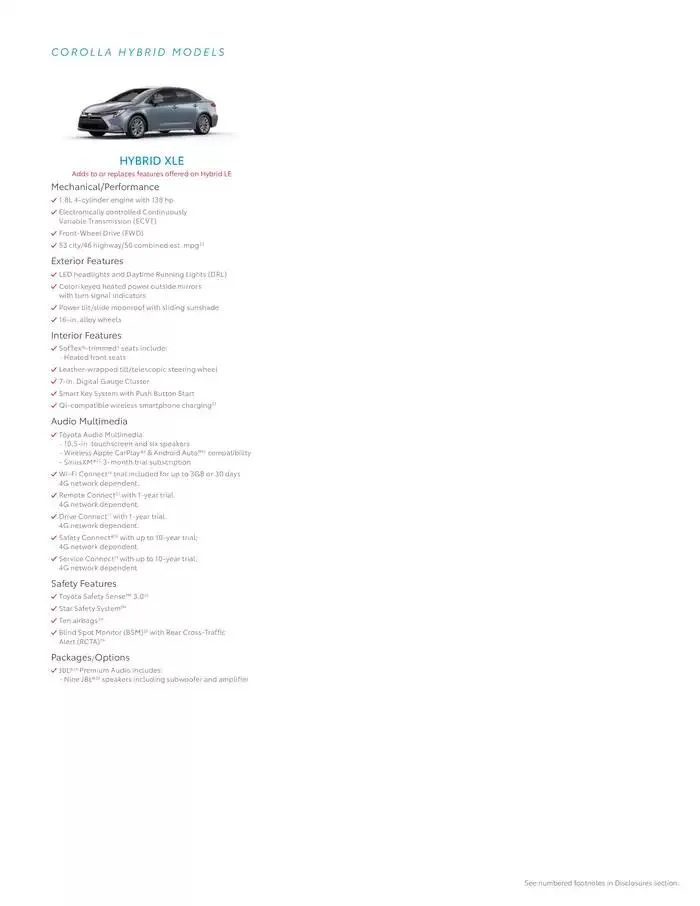 Toyota Corolla from February 11 to February 11 2026 - flyer page 14