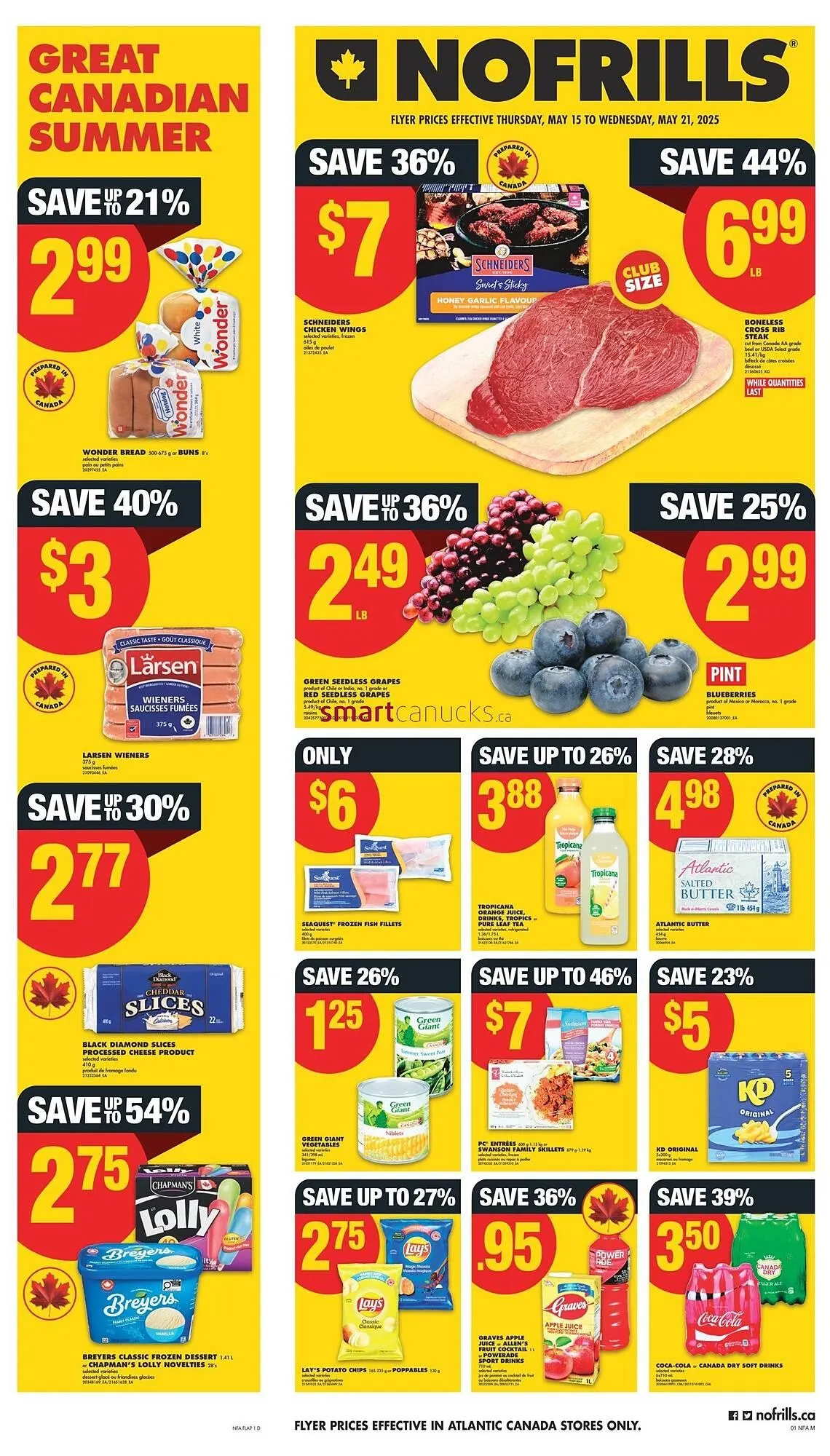 No Frills flyer from May 14 to May 27 2025 - flyer page 1