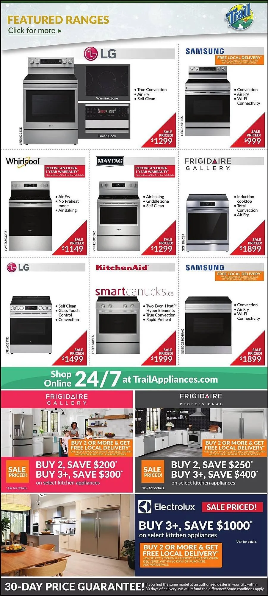 Trail Appliances flyer from January 1 to January 7 2026 - flyer page 4