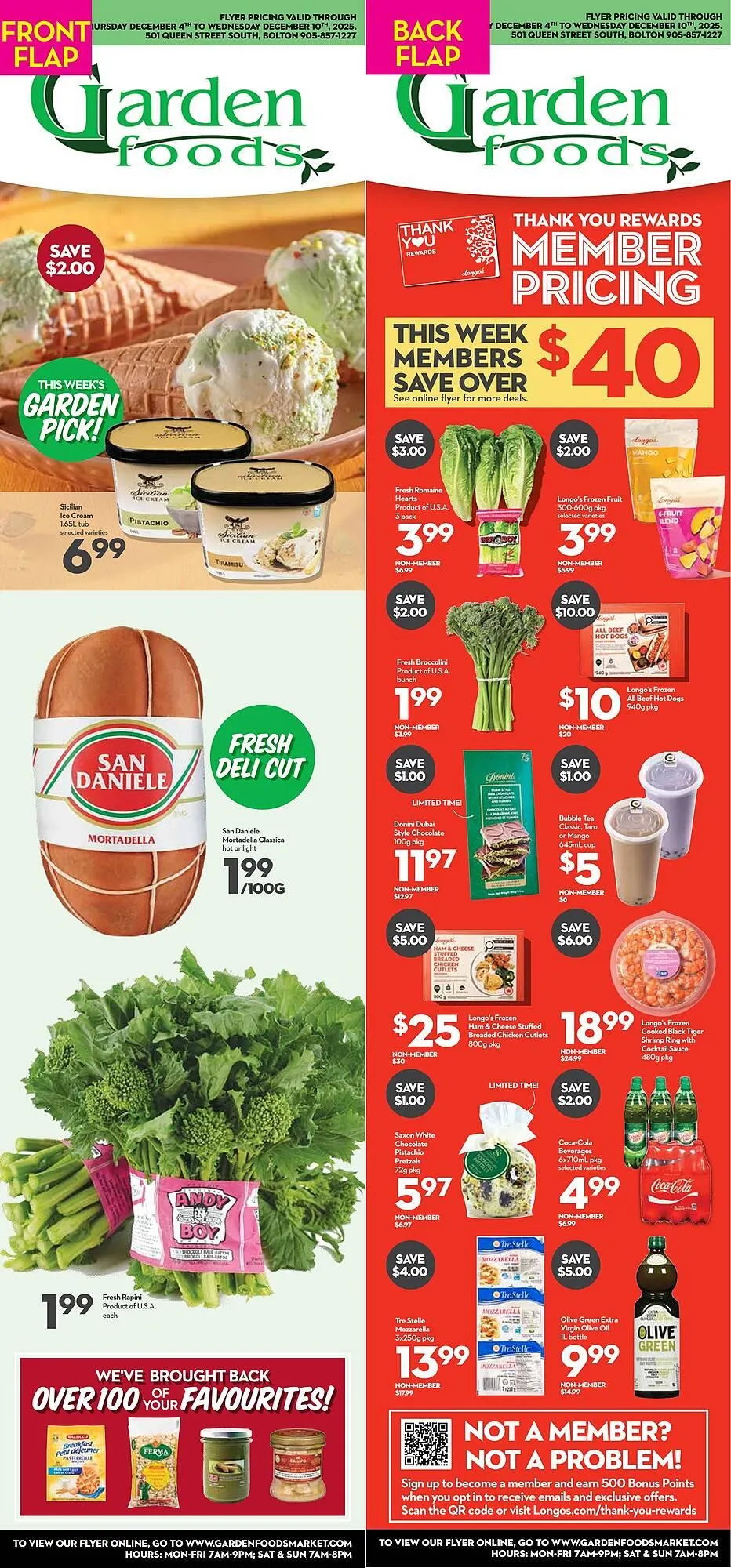 Garden Foods flyer from December 3 to December 9 2025 - flyer page 1