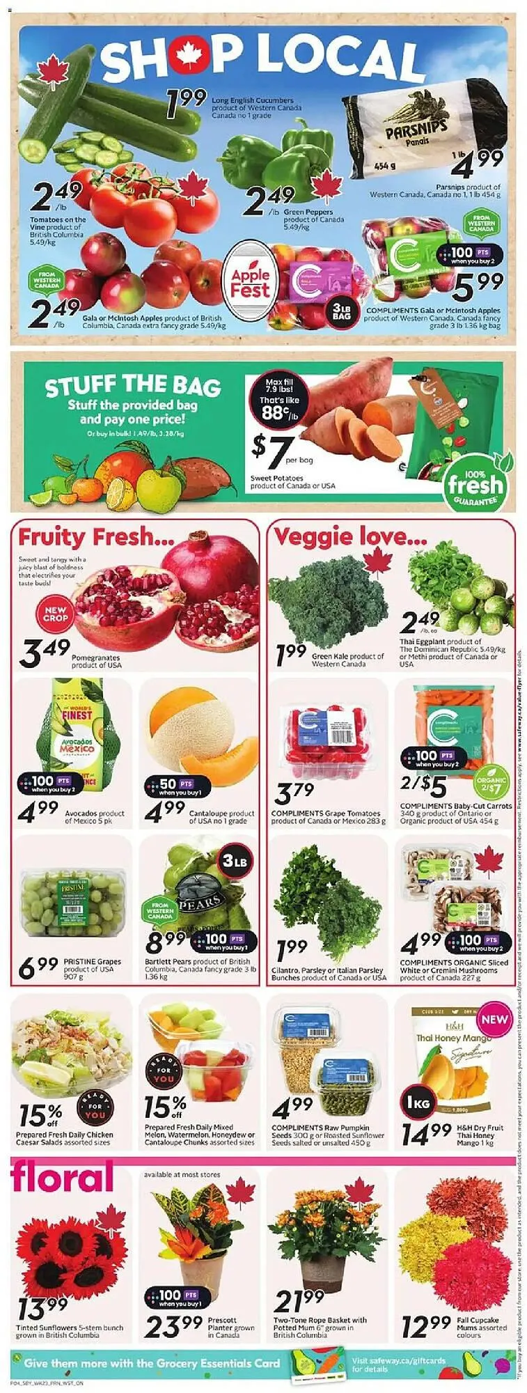 Safeway flyer from October 2 to October 8 2025 - flyer page 7