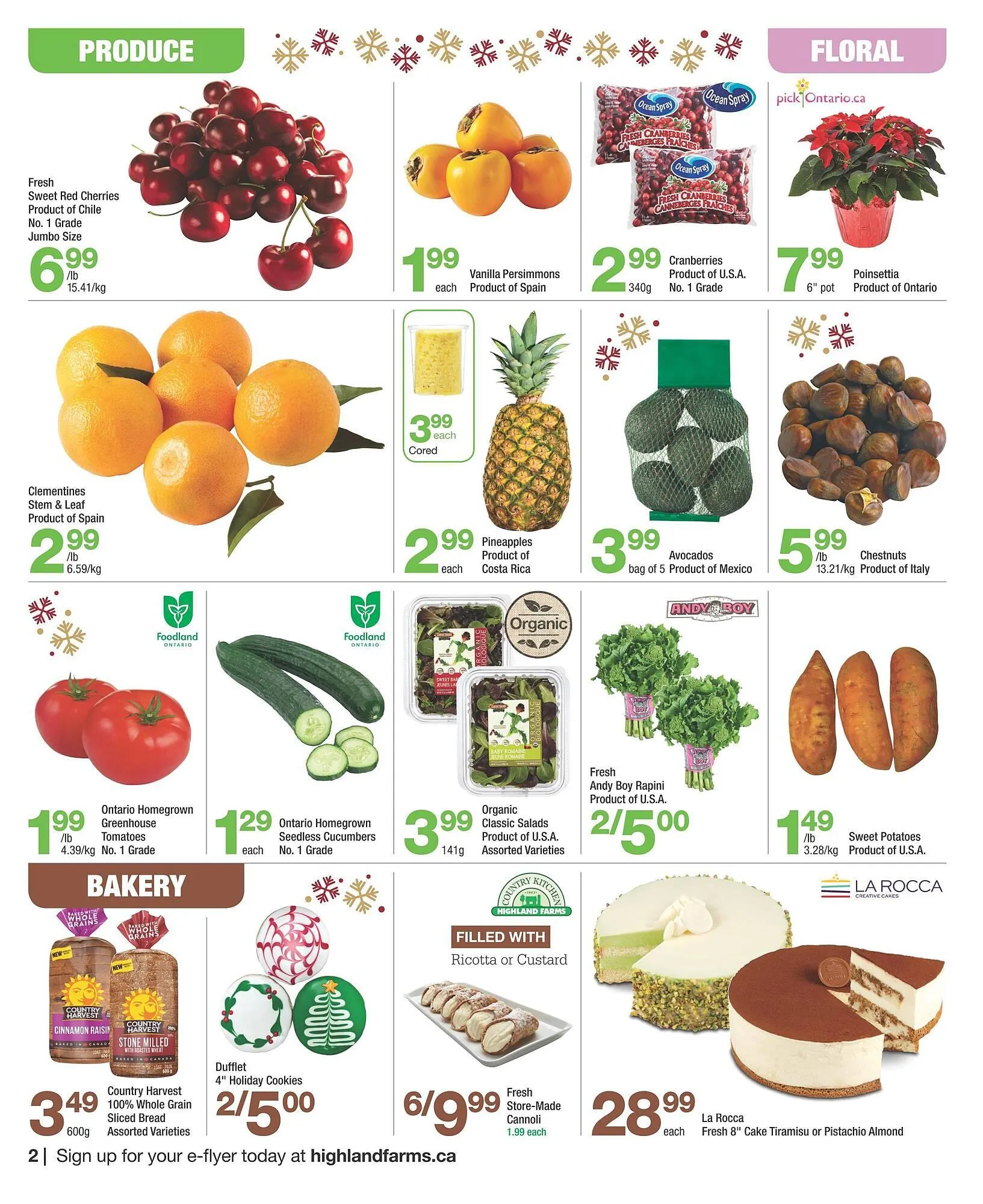 Highland Farms flyer from December 11 to December 17 2025 - flyer page 2