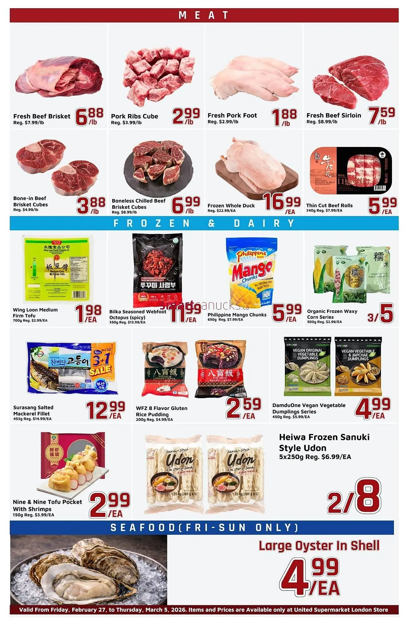 United Supermarket flyer from February 27 to March 5 2026 - flyer page 3