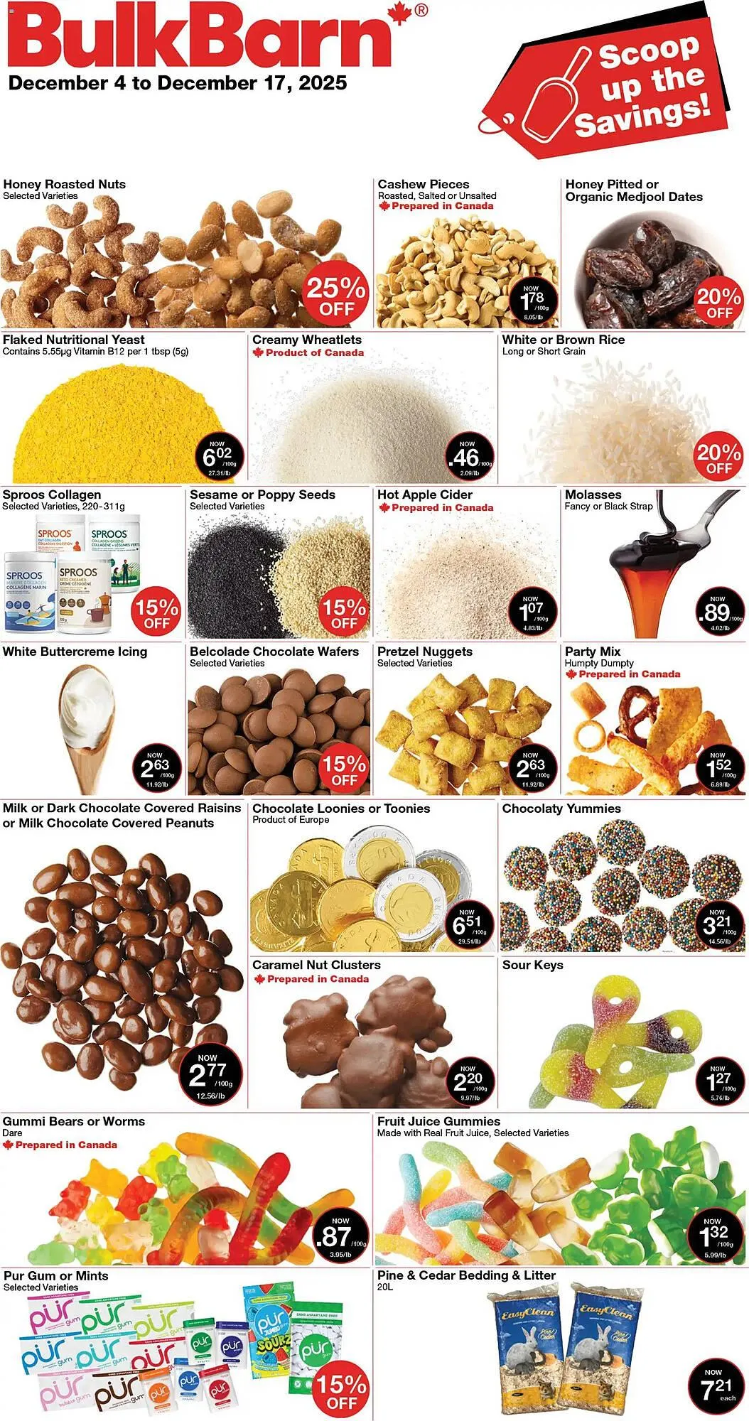 Bulk Barn flyer from December 4 to December 18 2025 - flyer page 1