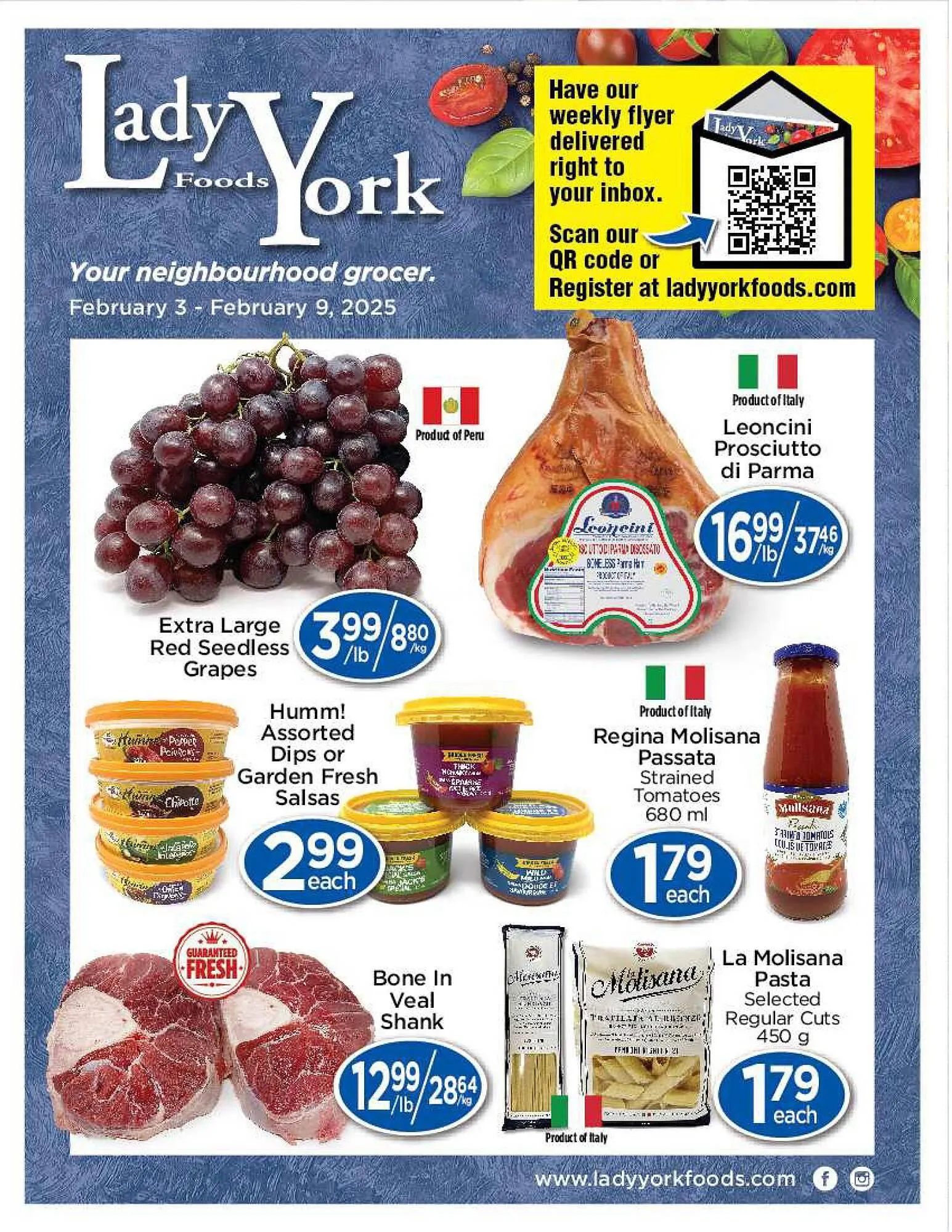 Lady York flyer from February 3 to February 9 2025 - flyer page 1