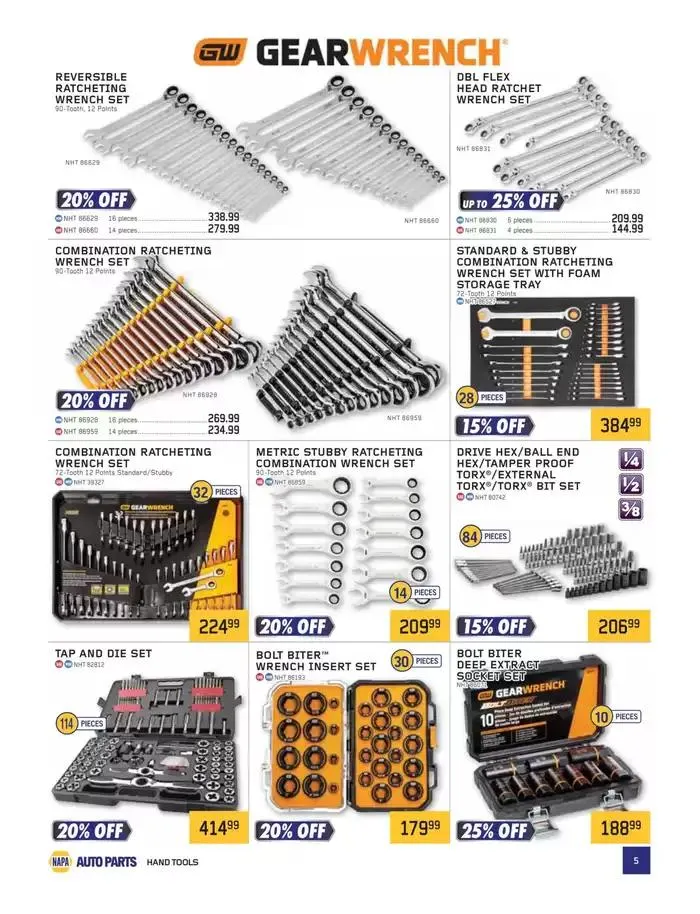 Top offers for smart savers from January 1 to March 31 2025 - flyer page 5