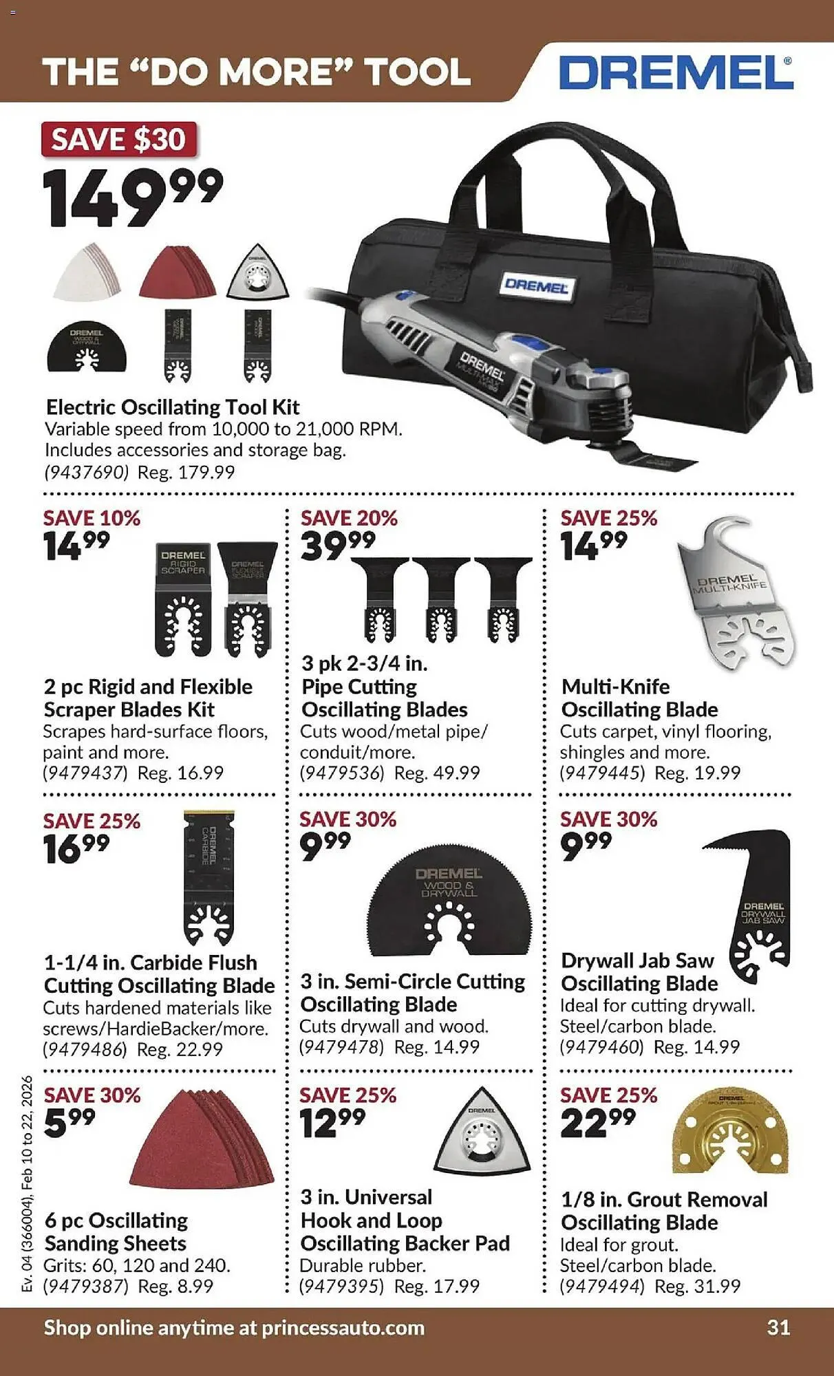 Princess Auto flyer from February 10 to February 22 2026 - flyer page 36