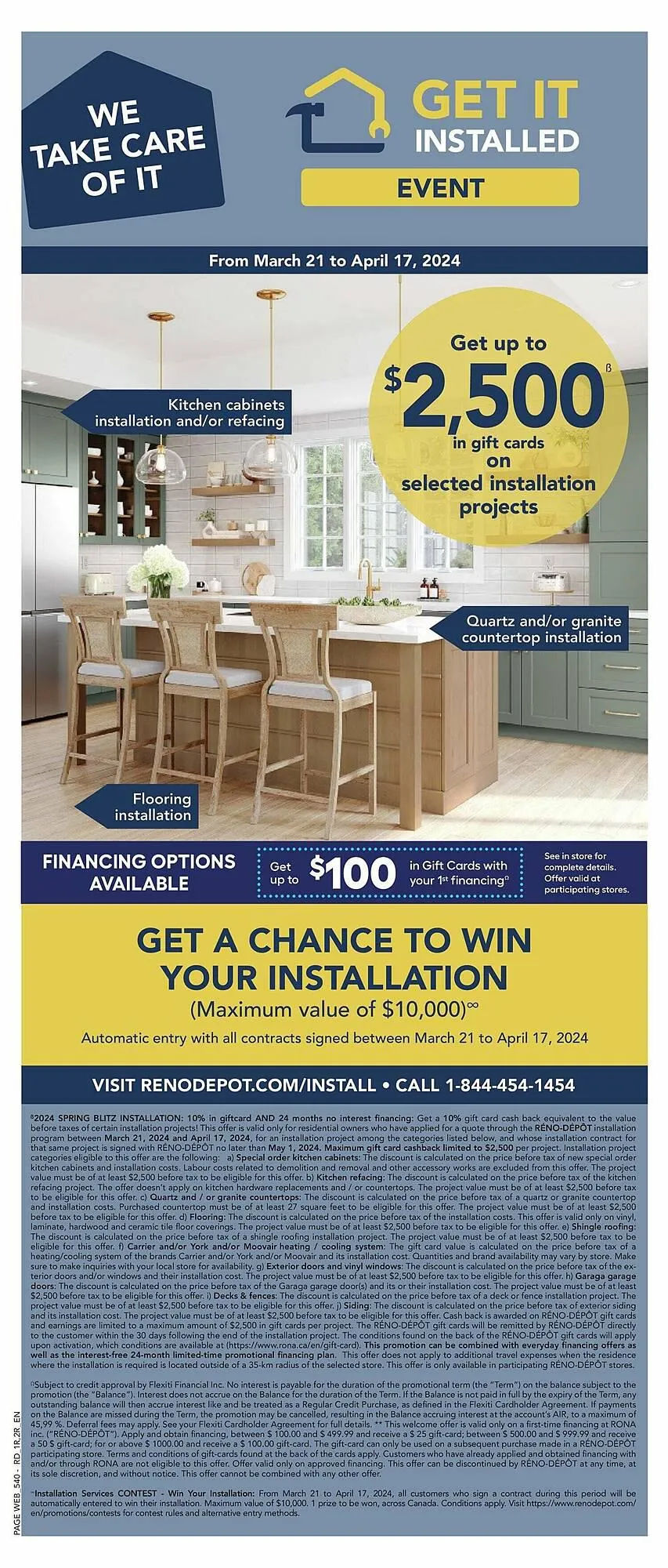 Réno Dépôt flyer from March 21 to April 4 2024 - flyer page 17