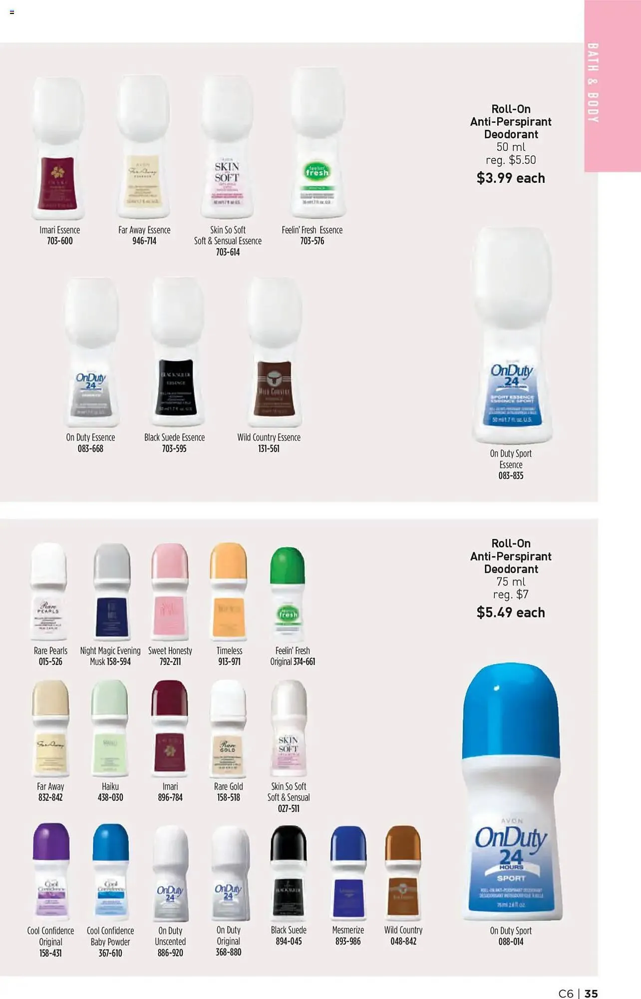 AVON flyer from March 13 to March 26 2025 - flyer page 35