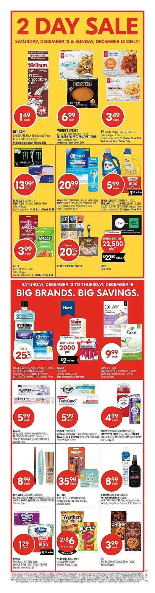Shoppers Drug Mart flyer from December 11 to December 25 2025 - flyer page 3