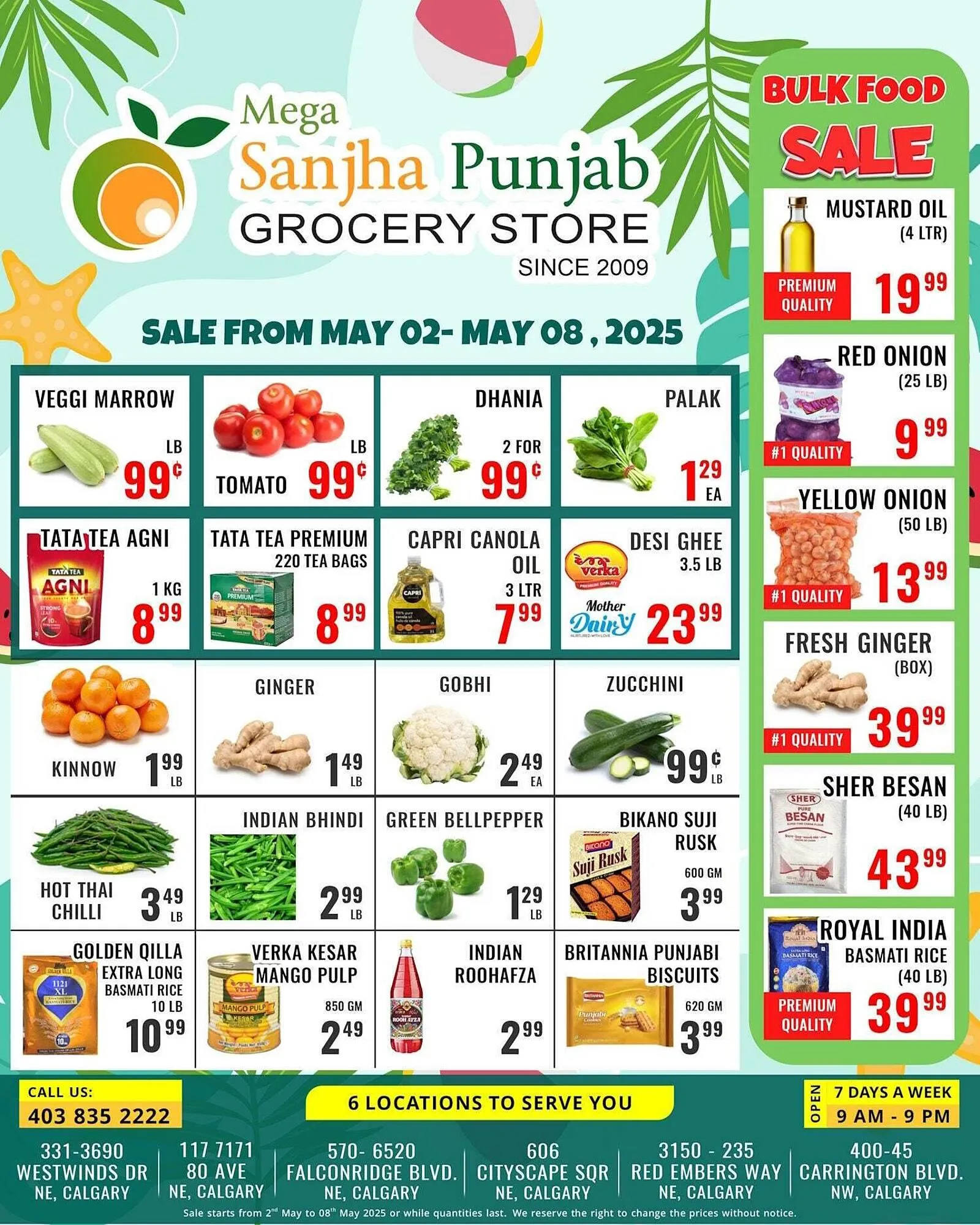 Mega Sanjha Punjab Grocery Store flyer - 1