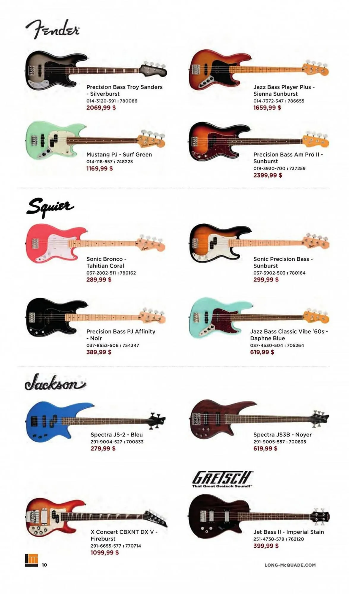 Long & McQuade flyer from November 3 to July 1 2024 - flyer page 10