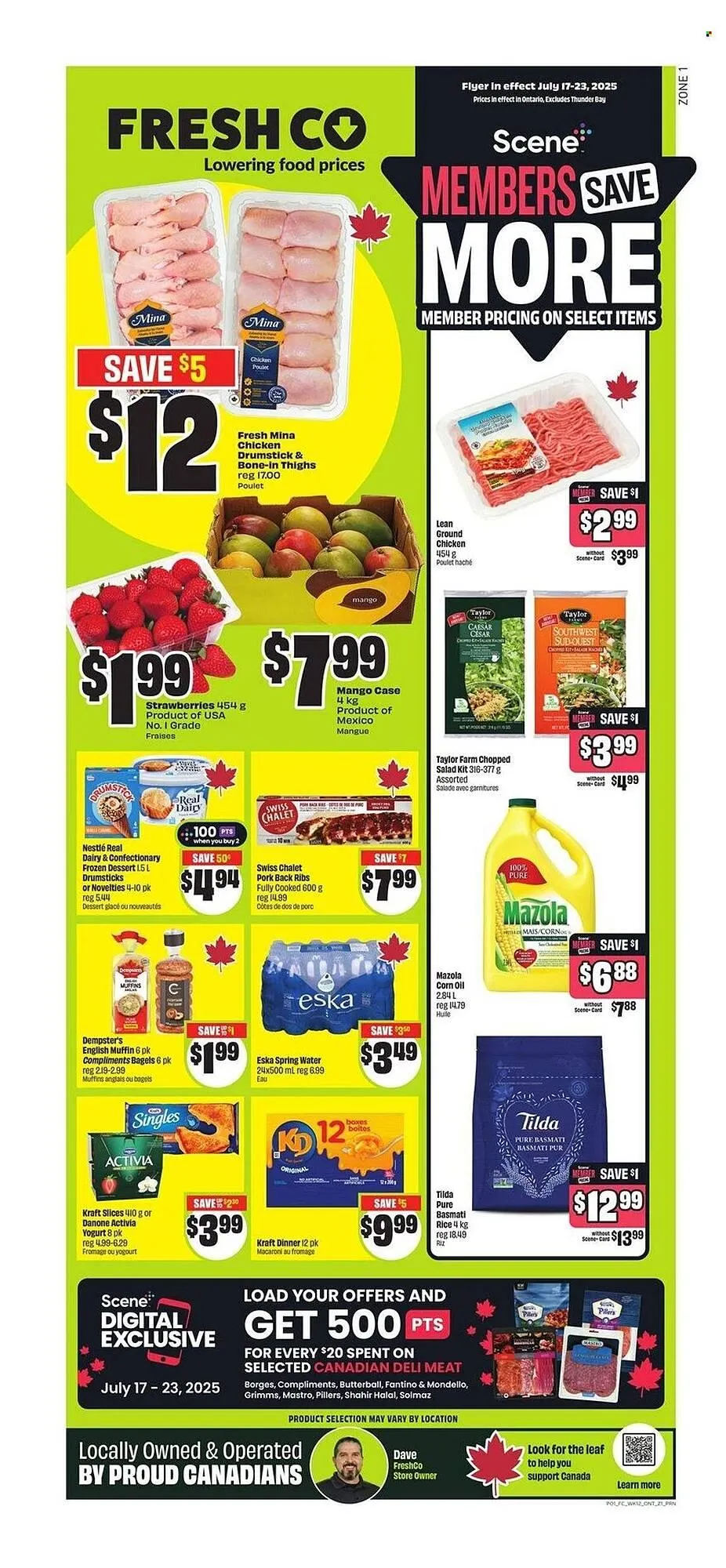 FreshCo flyer from July 17 to July 23 2025 - flyer page 1