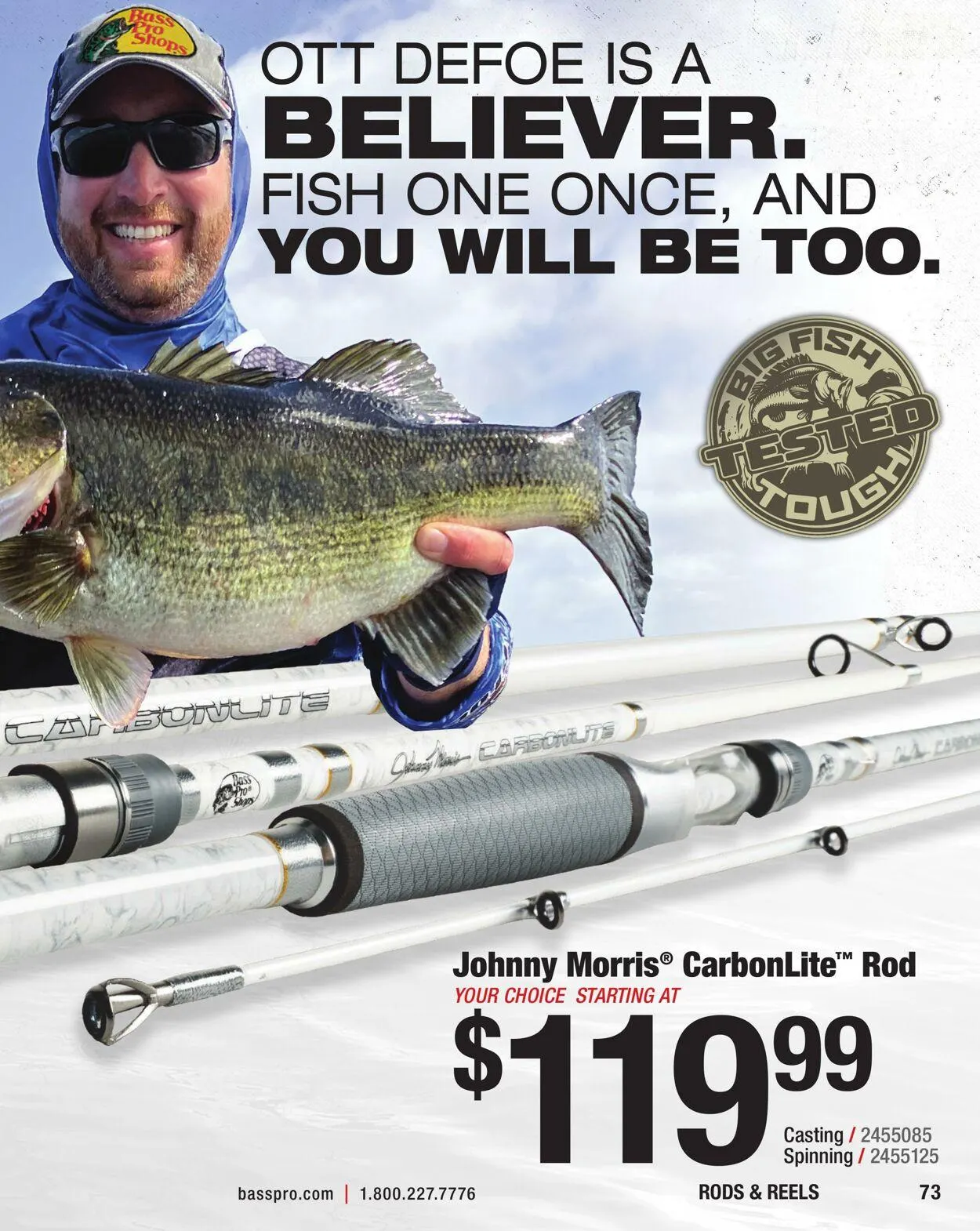Bass Pro Current flyer from April 7 to April 21 2025 - flyer page 73