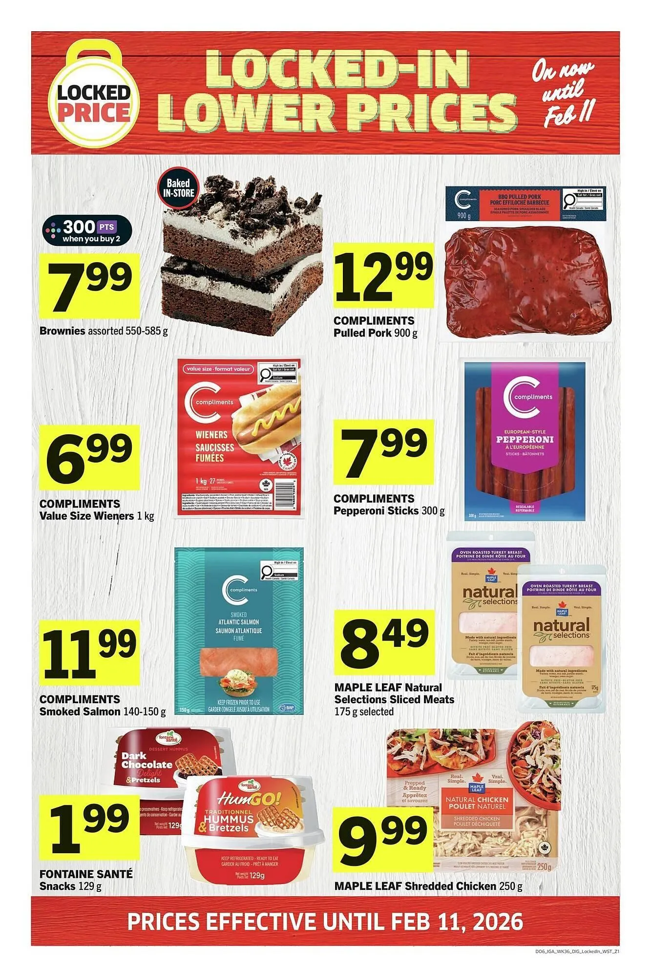 IGA flyer from December 31 to February 1 2026 - flyer page 8