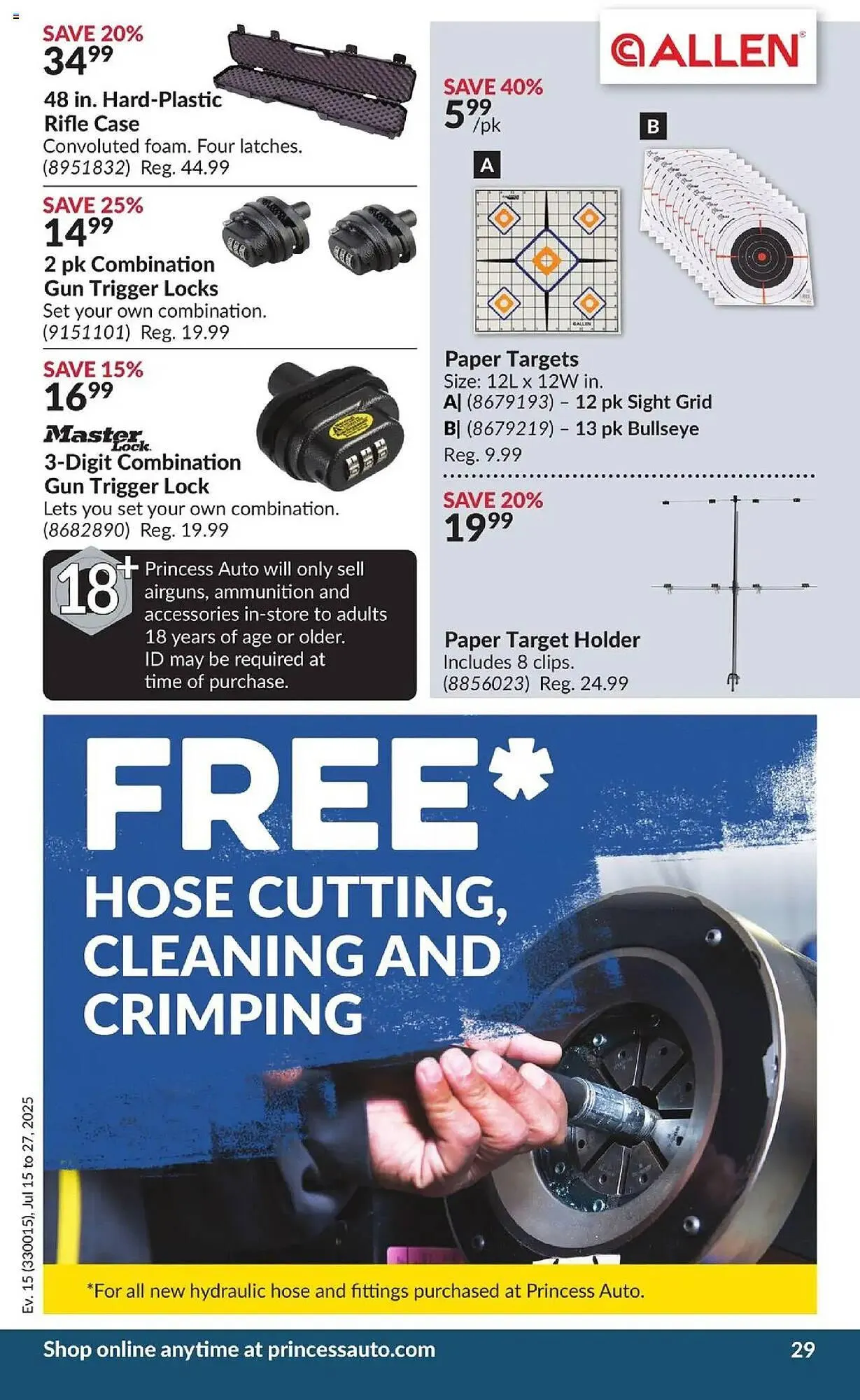 Princess Auto flyer from July 15 to July 27 2025 - flyer page 35