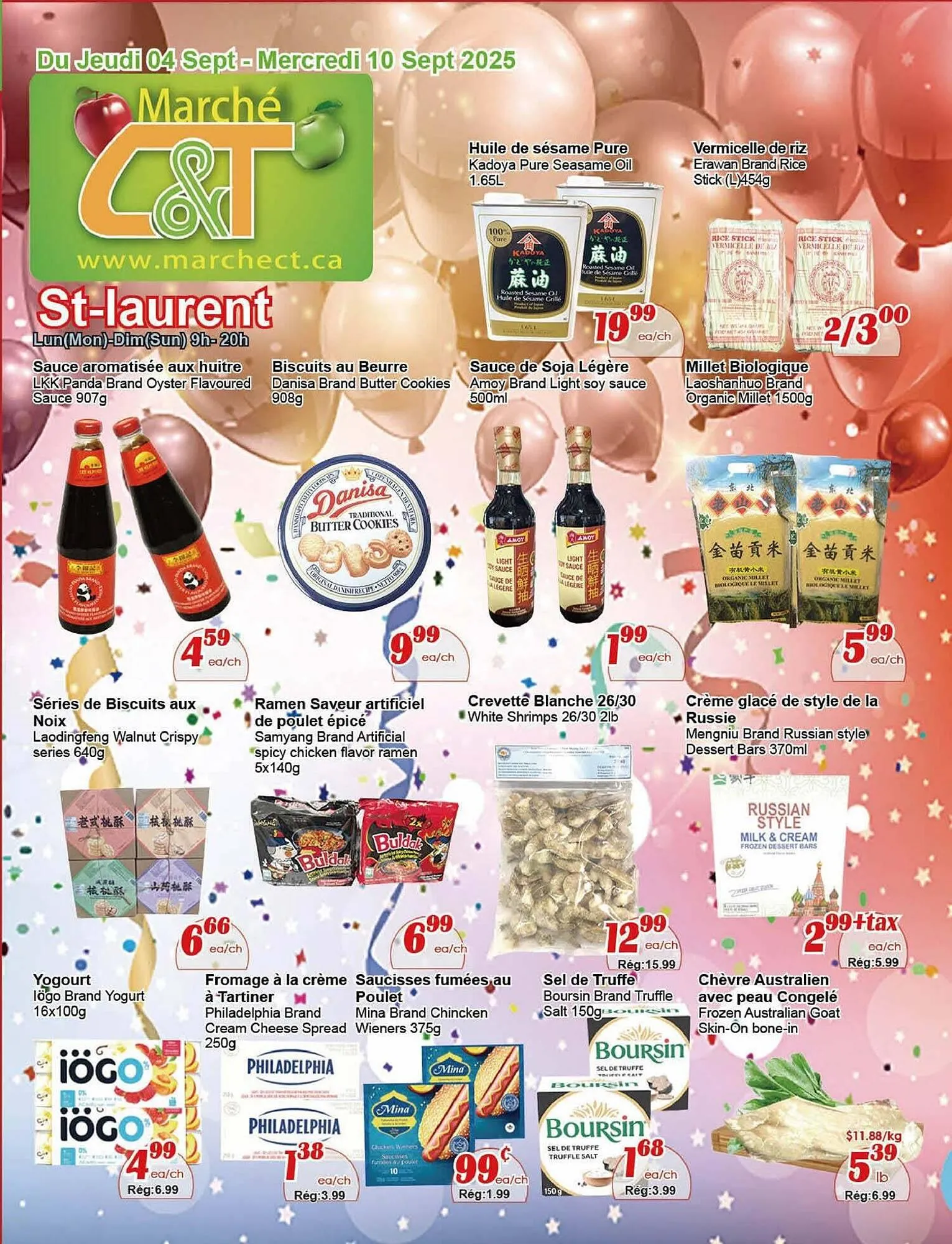 Marche C&T flyer from September 4 to September 10 2025 - flyer page 1