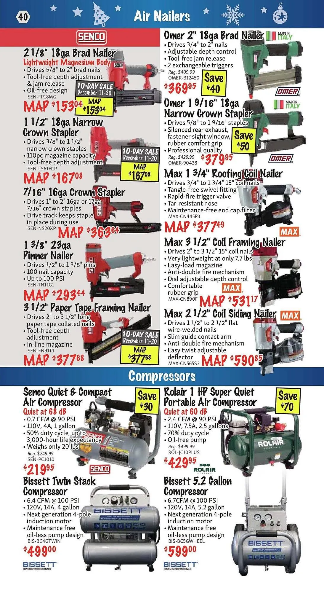 KMS Tools flyer from December 1 to January 1 2026 - flyer page 40
