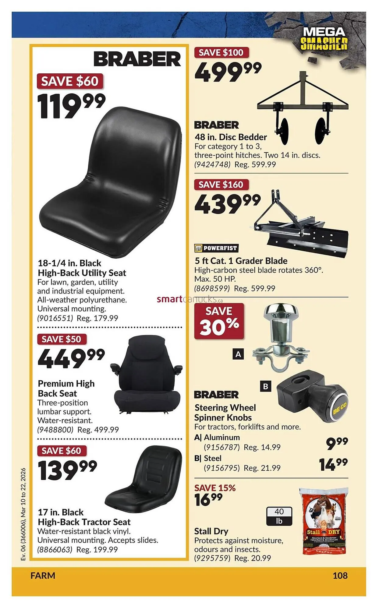 Princess Auto flyer from March 10 to March 22 2026 - flyer page 114