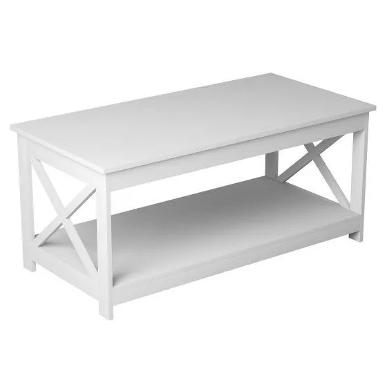 Table de salon blanche