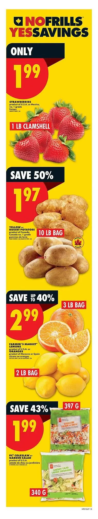 No Frills flyer - 1