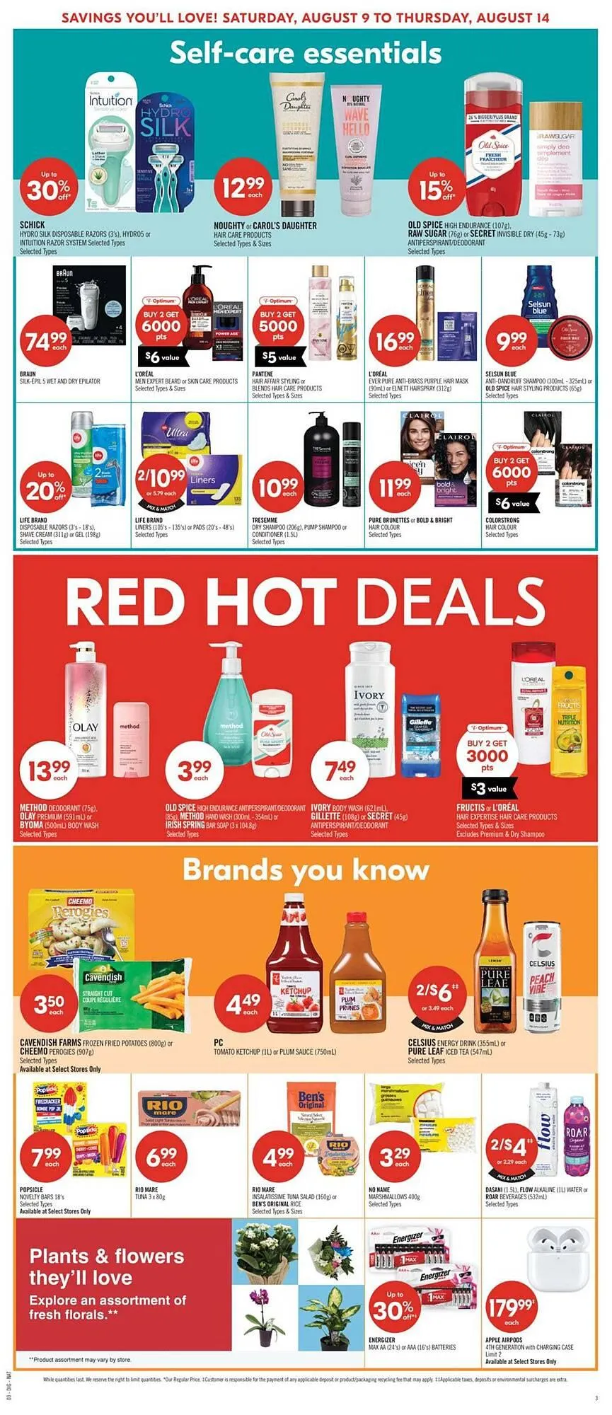 Shoppers Drug Mart flyer from August 9 to August 14 2025 - flyer page 18
