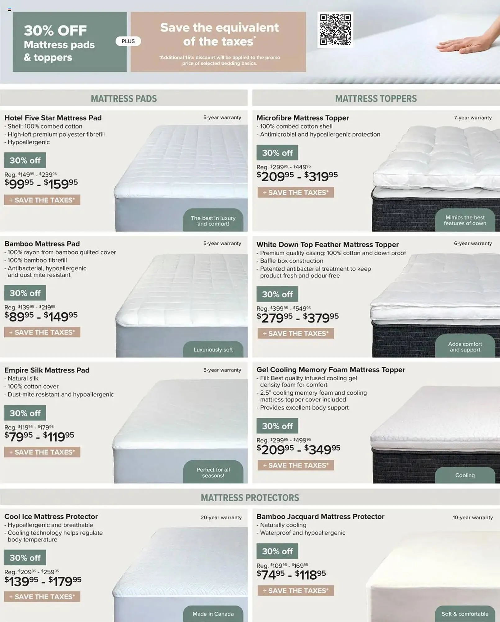 Linen Chest flyer from July 23 to August 25 2025 - flyer page 4