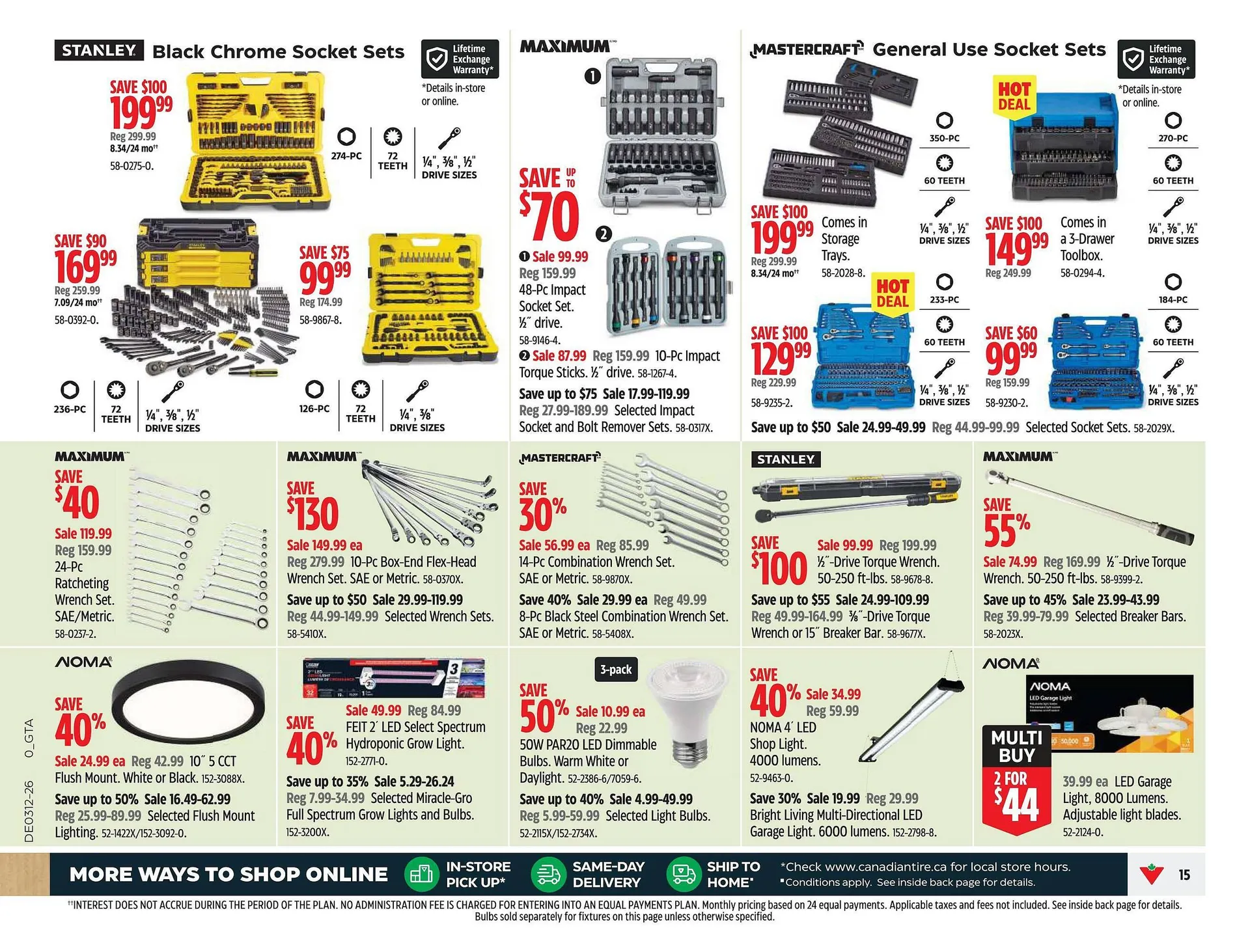 Canadian Tire flyer from March 20 to March 26 2026 - flyer page 15