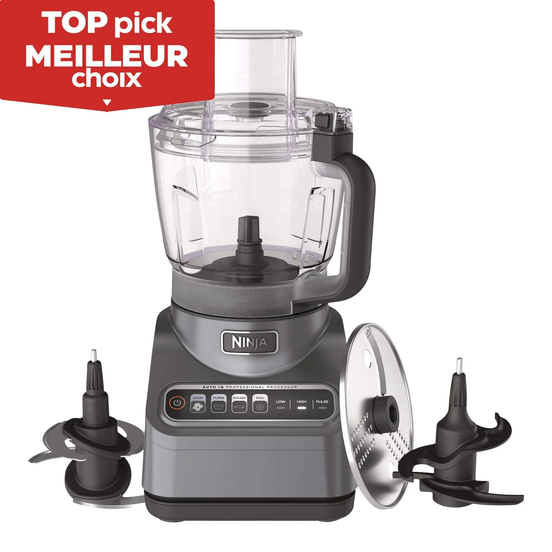 Ninja® Professional Food Processor, BPA-Free, Silver, 9 Cups