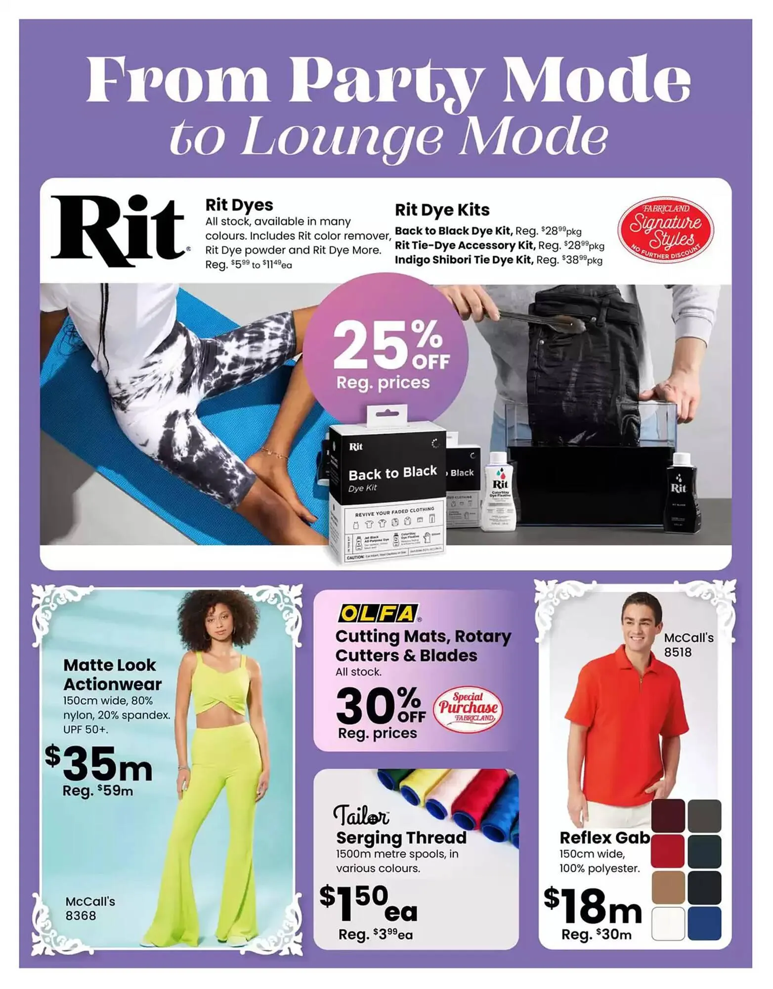 Fabricland flyer from March 1 to March 31 2025 - flyer page 15