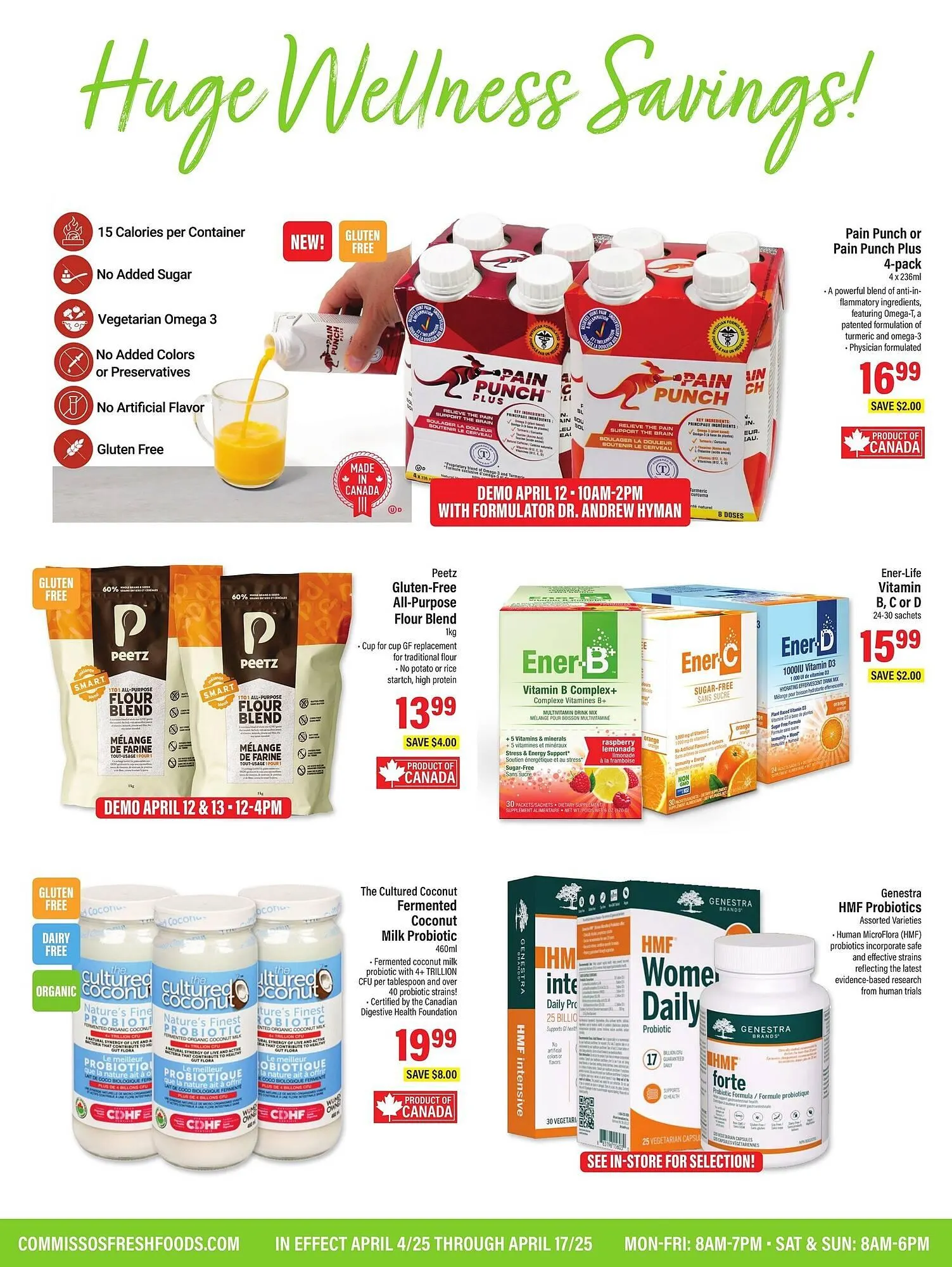 Commisso's Fresh Foods flyer from April 4 to April 17 2025 - flyer page 2