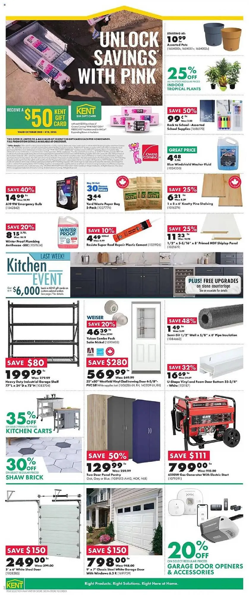Kent flyer from October 2 to October 9 2025 - flyer page 3