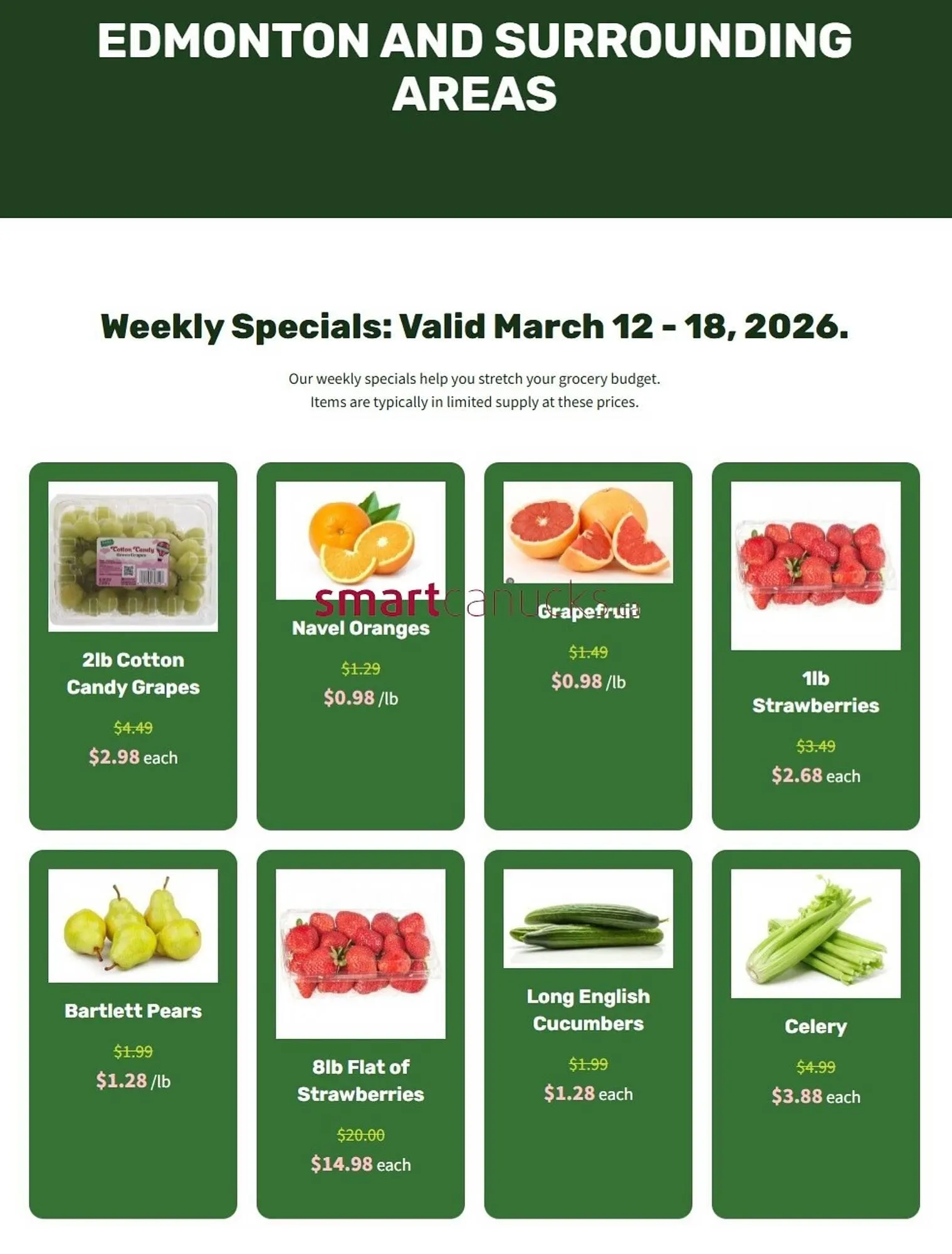 H&W Produce flyer from March 12 to March 18 2026 - flyer page 2