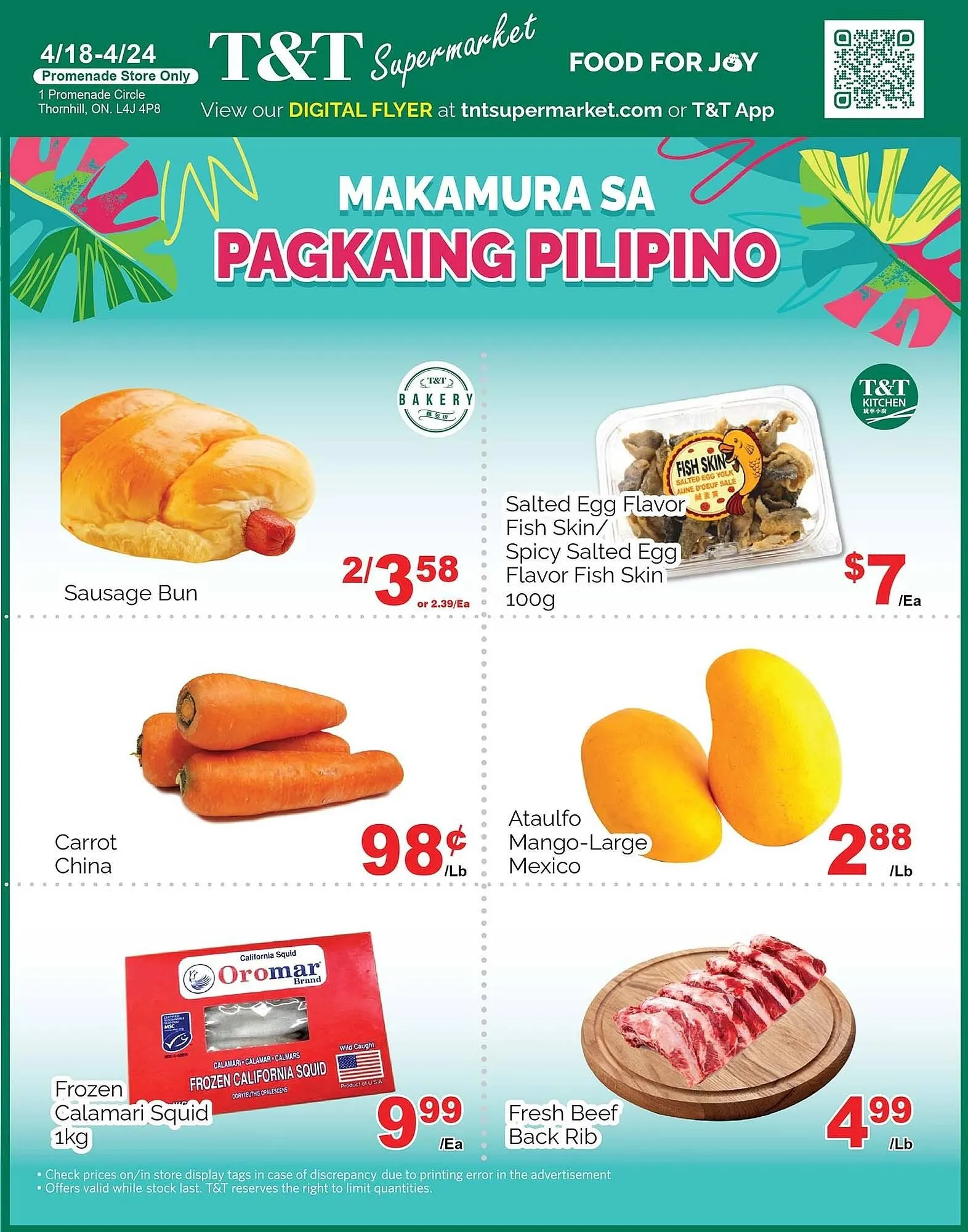 T&T Supermarket flyer from April 18 to April 24 2025 - flyer page 8