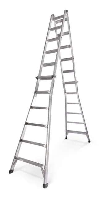 Mastercraft Grade 1A Aluminum Multi-Task Ladder, 25-ft, 300-lb