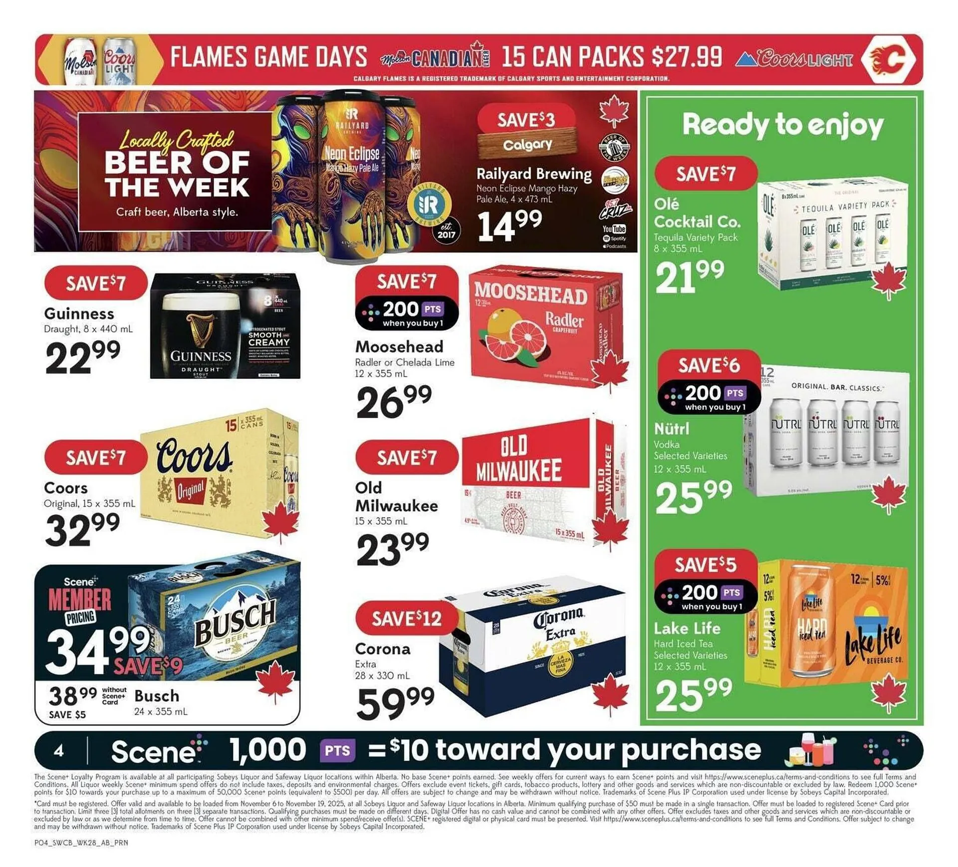 Safeway flyer from November 6 to November 13 2025 - flyer page 4