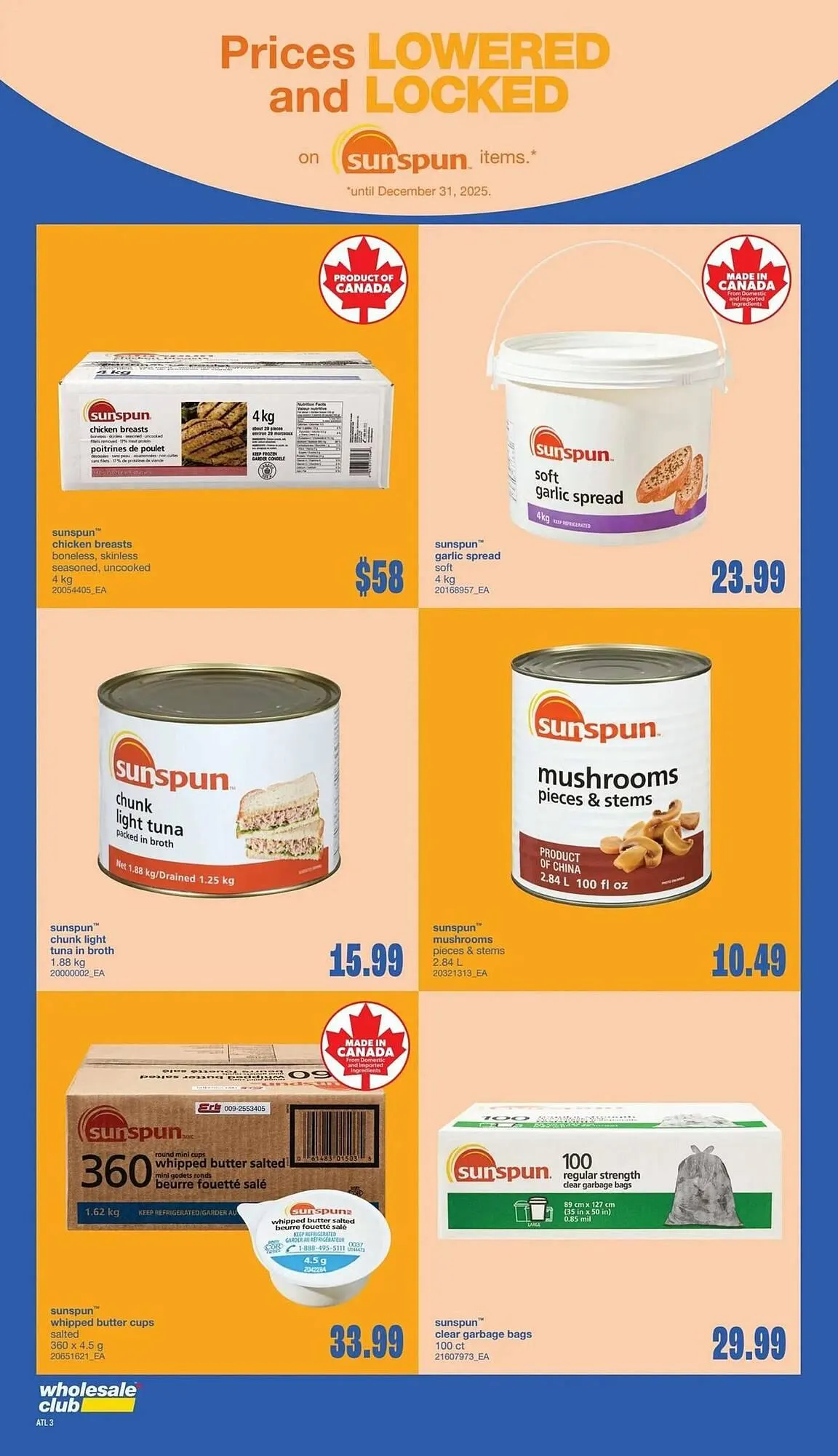 Wholesale Club flyer from November 13 to December 3 2025 - flyer page 3