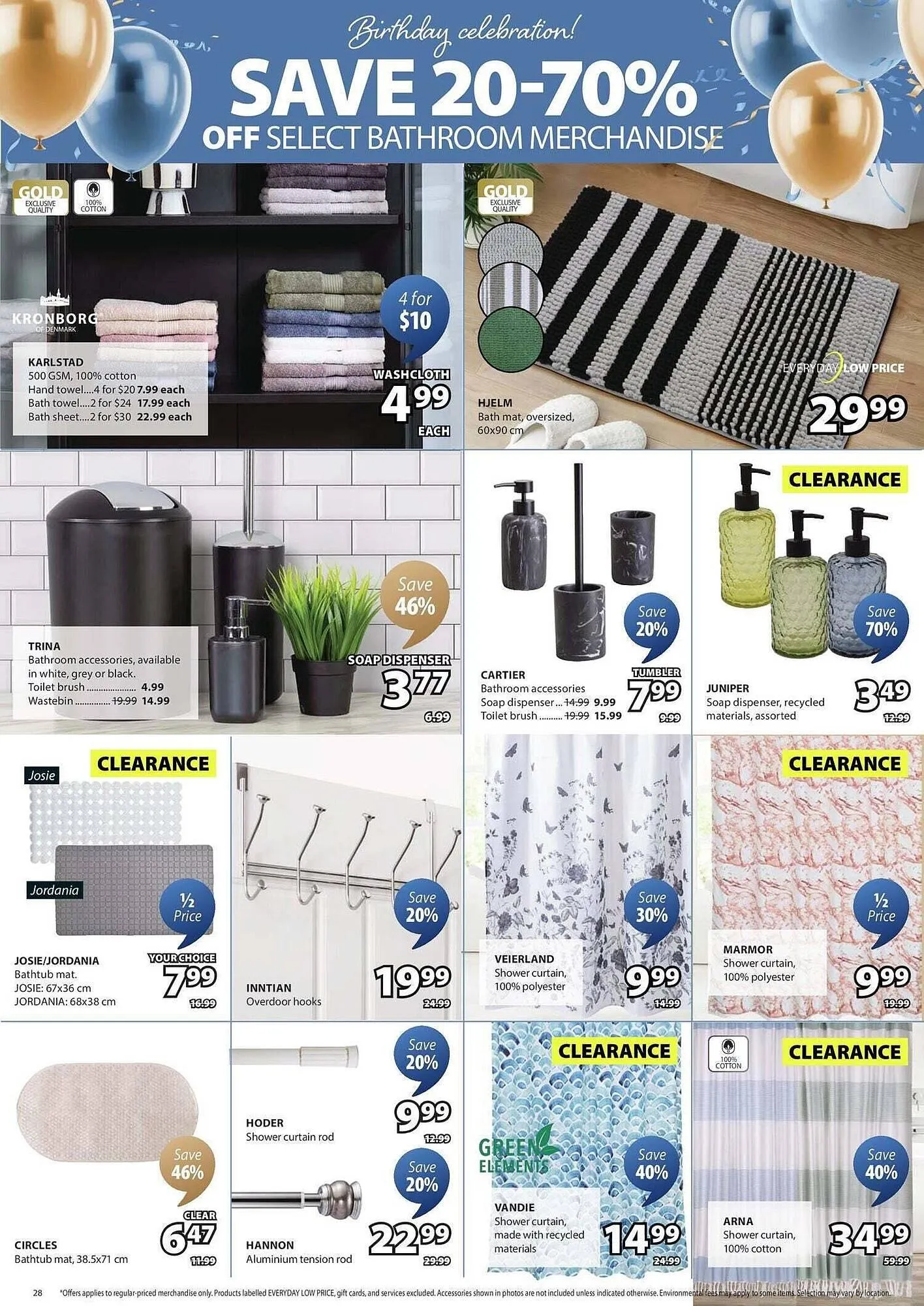 JYSK flyer from March 27 to April 3 2025 - flyer page 28