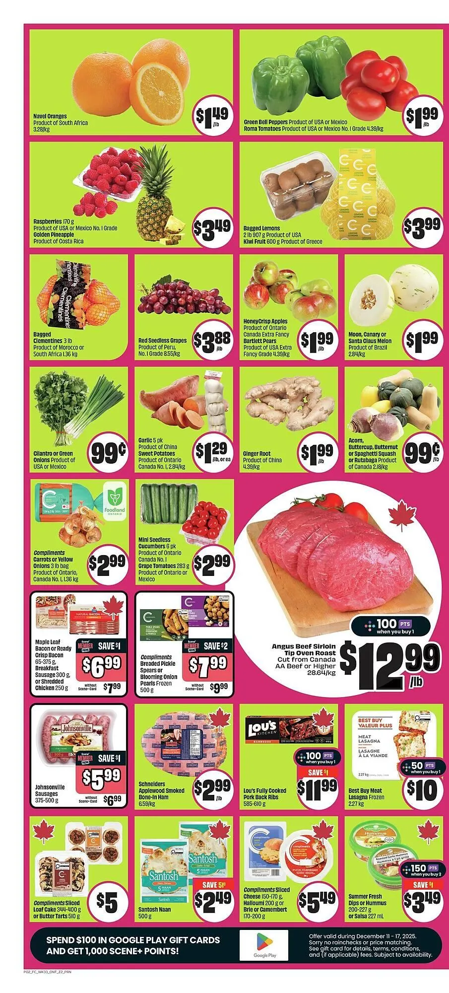 FreshCo flyer from December 11 to December 18 2025 - flyer page 3