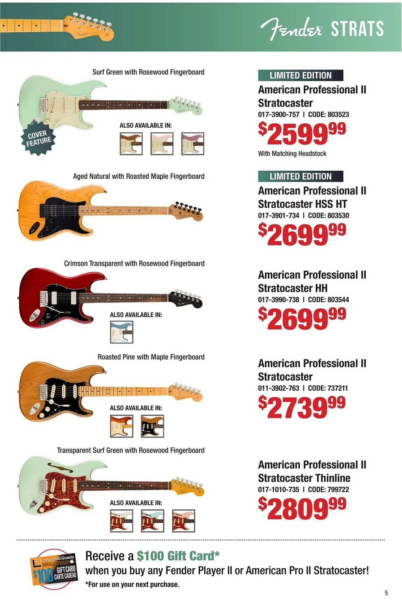 Long & McQuade flyer from August 19 to August 31 2025 - flyer page 5