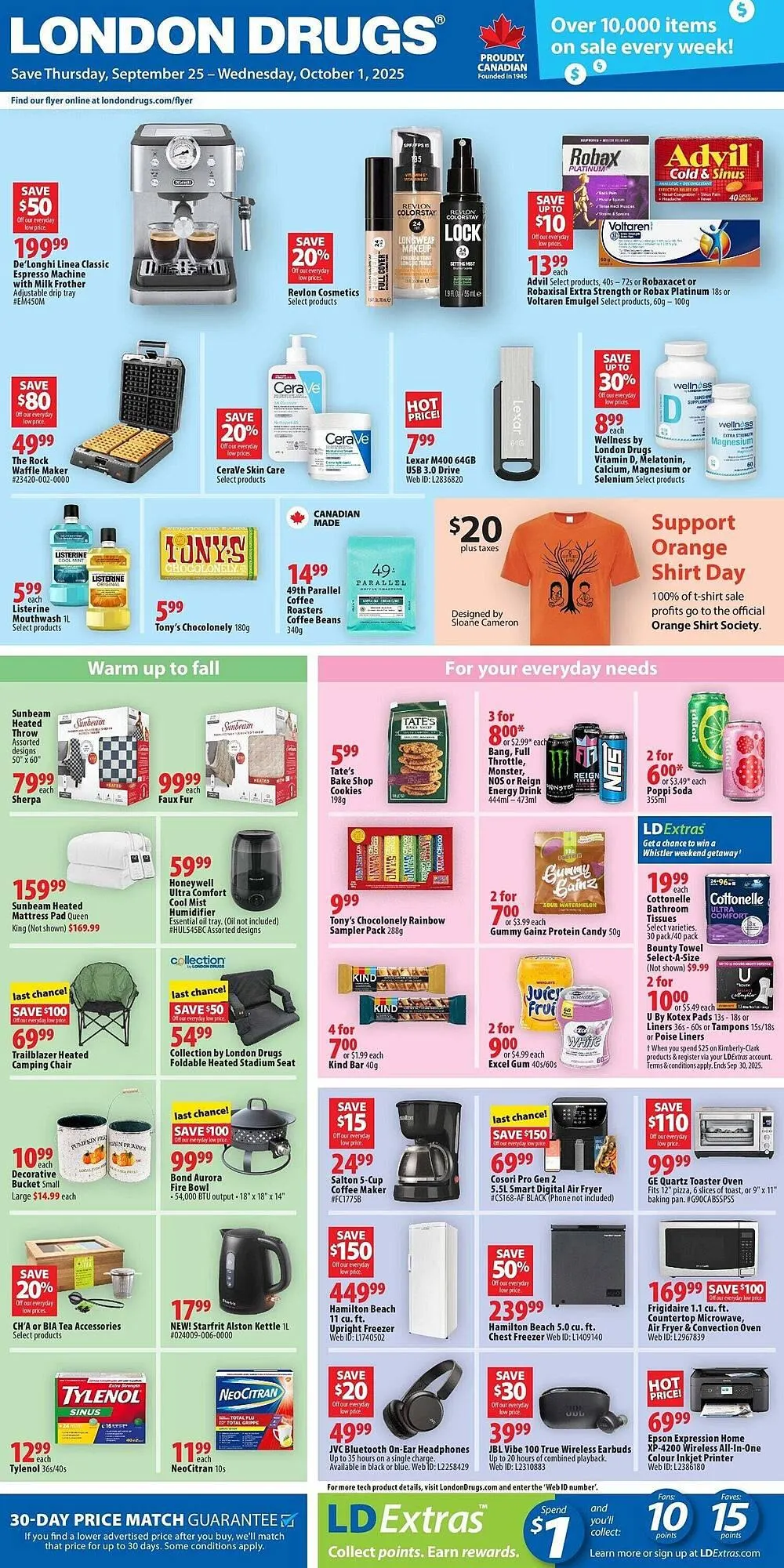 London Drugs flyer from September 26 to September 26 2025 - flyer page 1