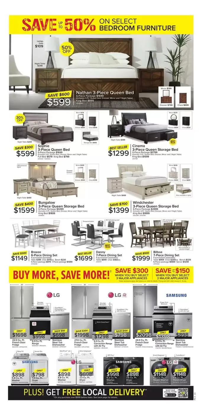 Exclusive deals and bargains from January 2 to January 15 2025 - flyer page 3