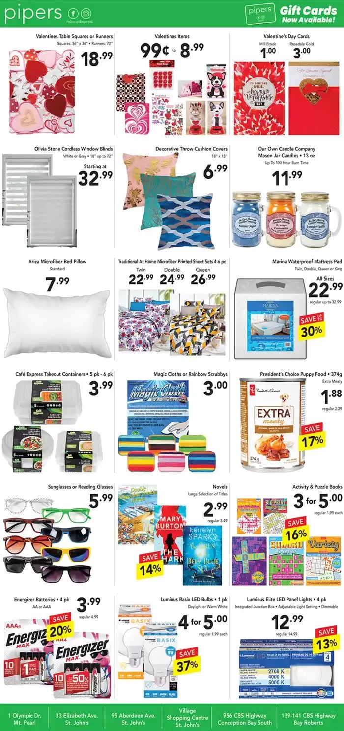 Flyer Pipers from January 24 to February 7 2025 - flyer page 4