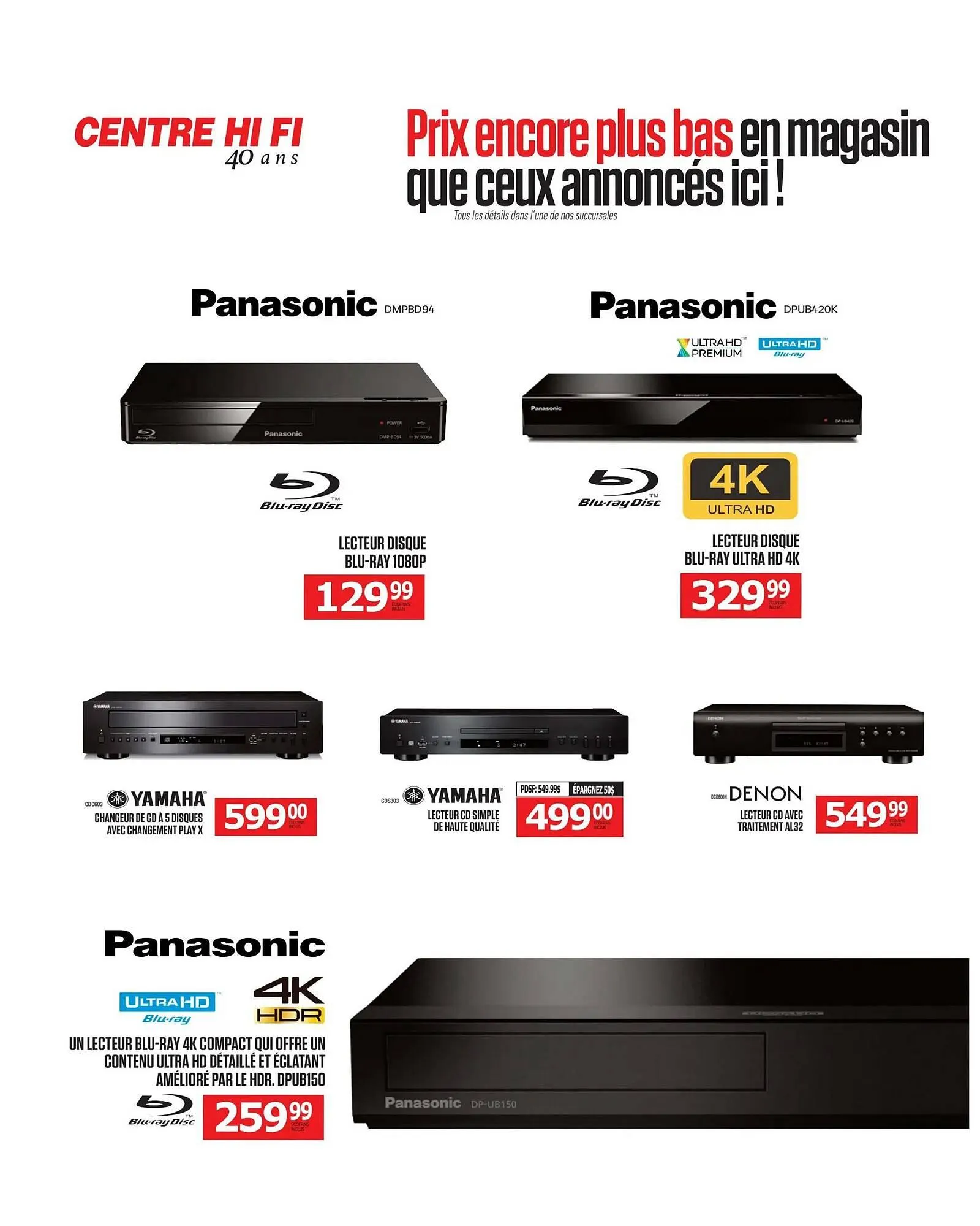 Centre Hi-Fi flyer from September 12 to September 18 2025 - flyer page 41