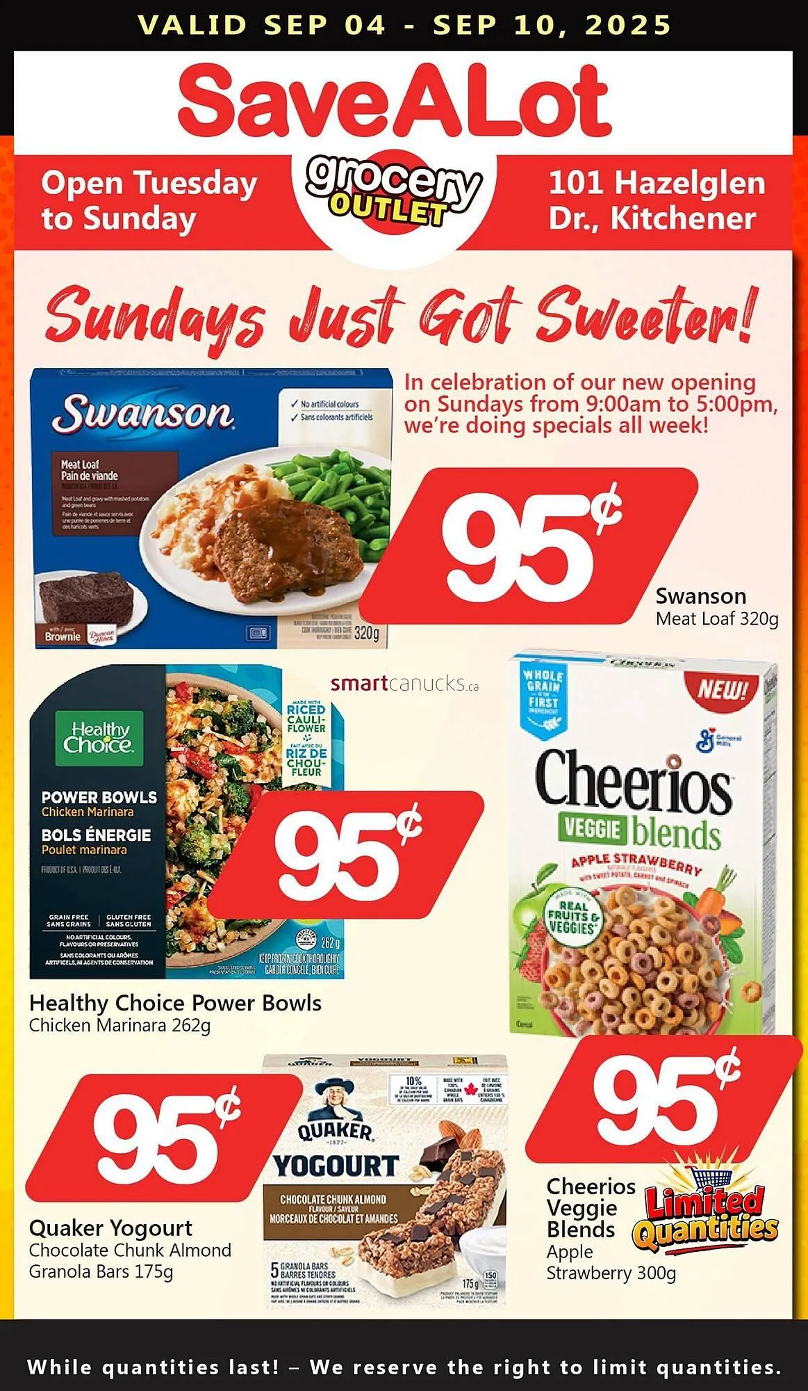 Save on Foods flyer from September 5 to September 11 2025 - flyer page 1